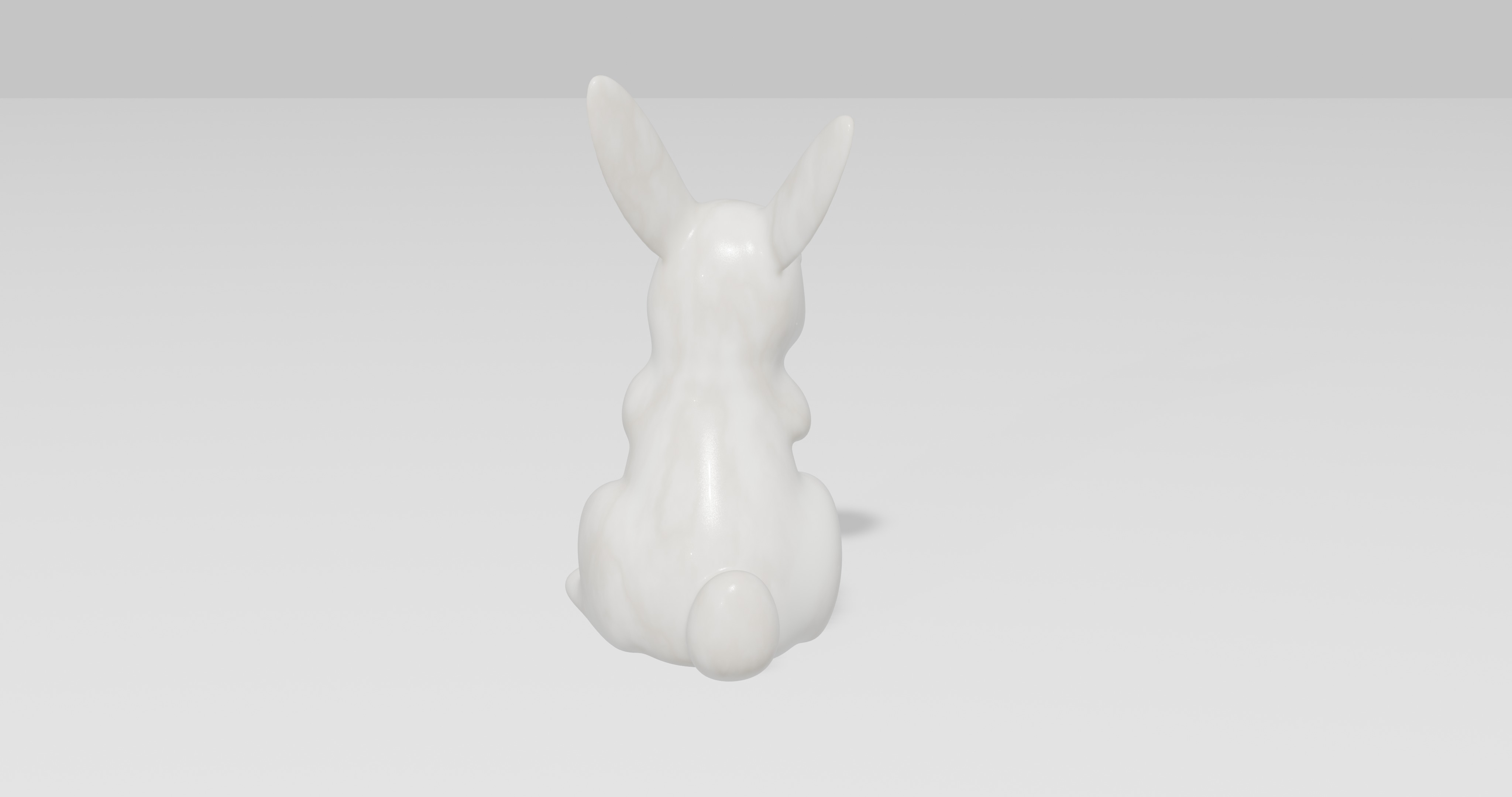 Rabbit for 3D Printing 3D print model_2