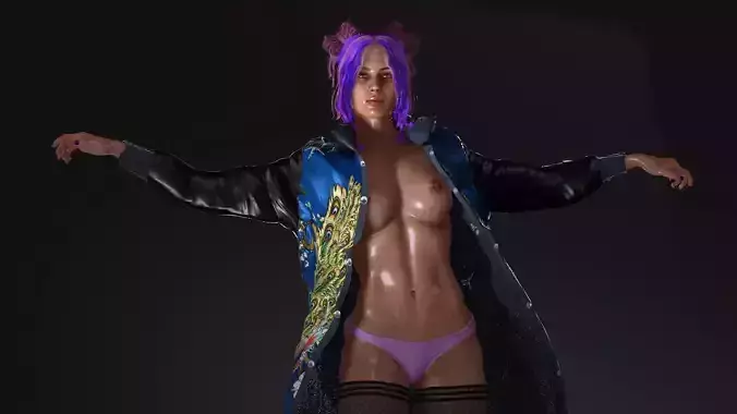 Xio The Singer 3D model