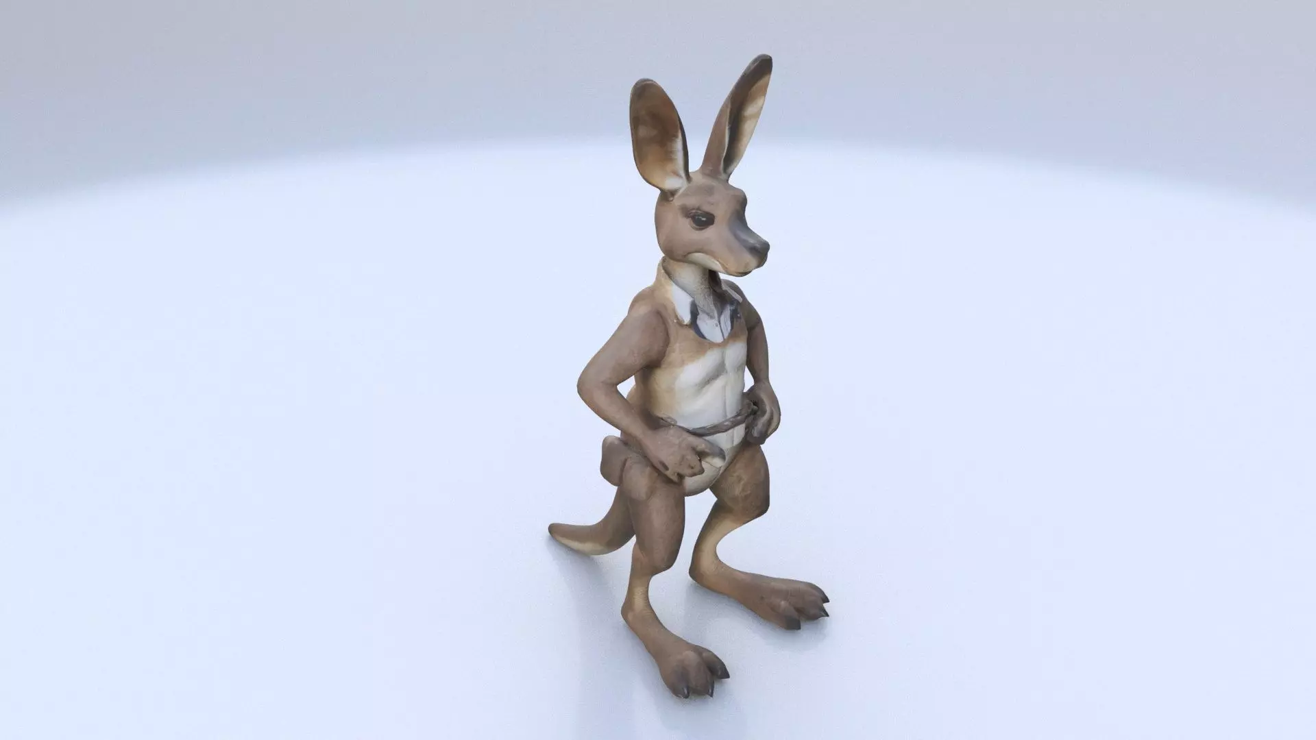 Kangaroo 3D model_0