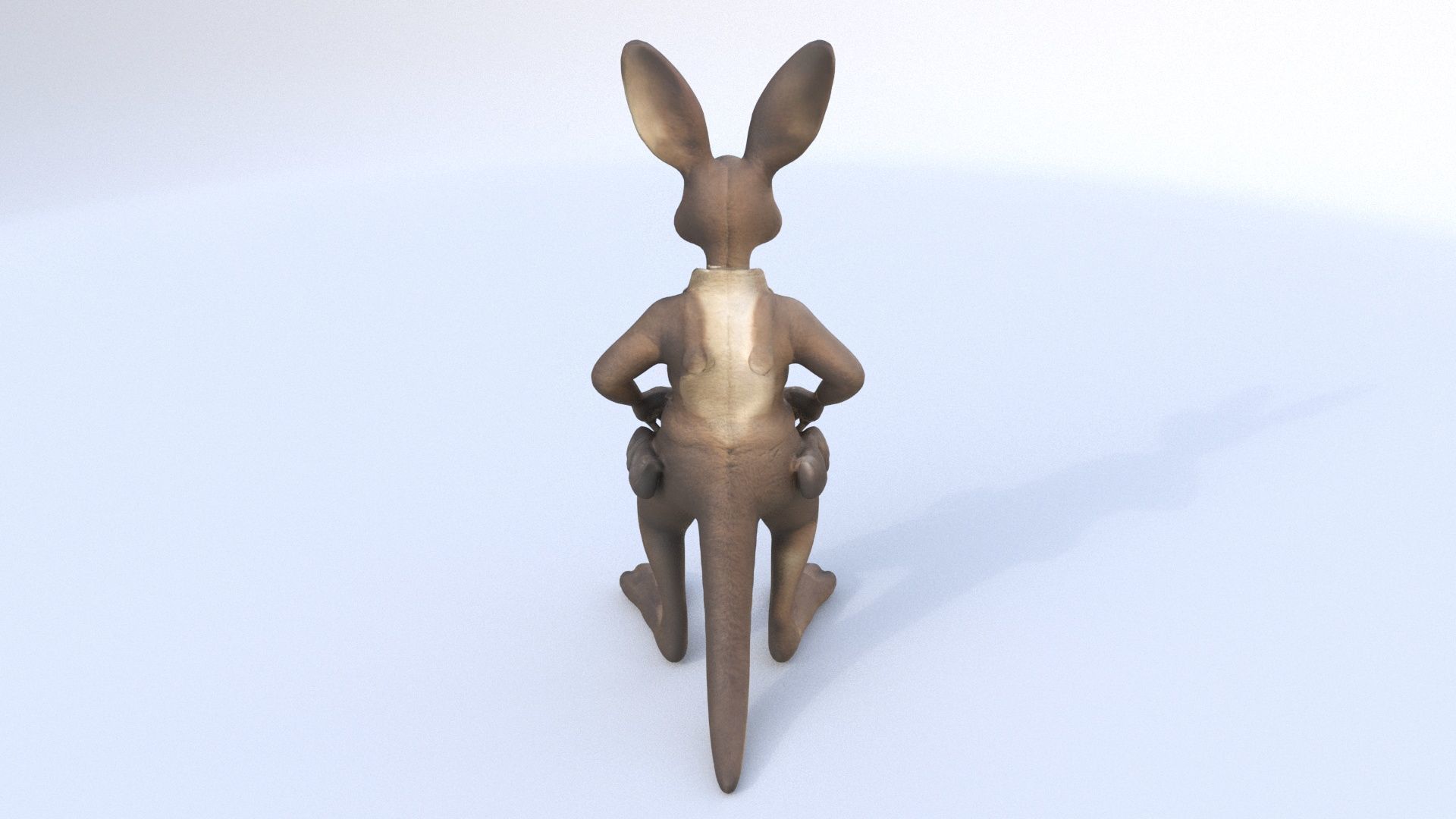 Kangaroo 3D model_4