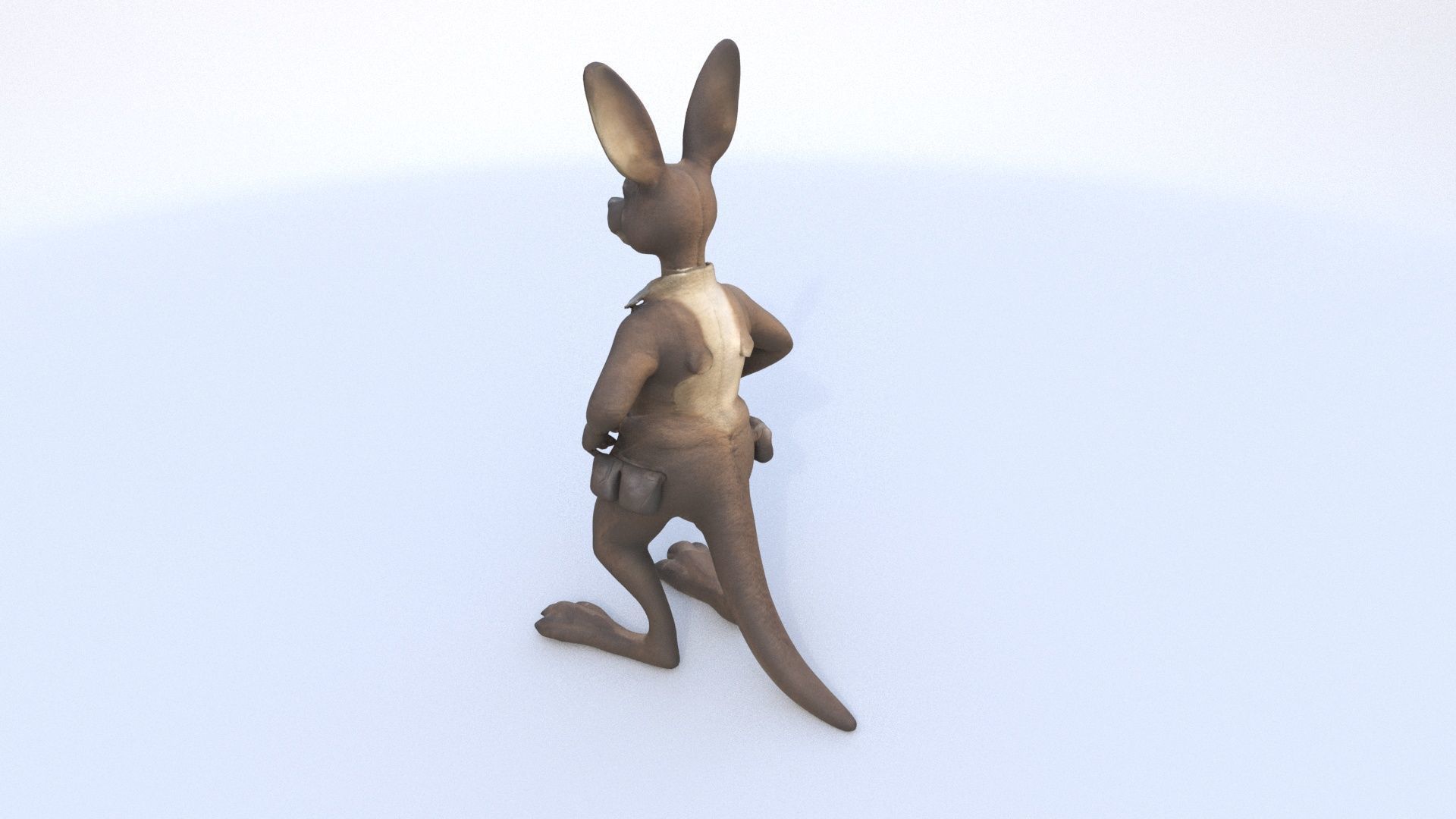 Kangaroo 3D model_3
