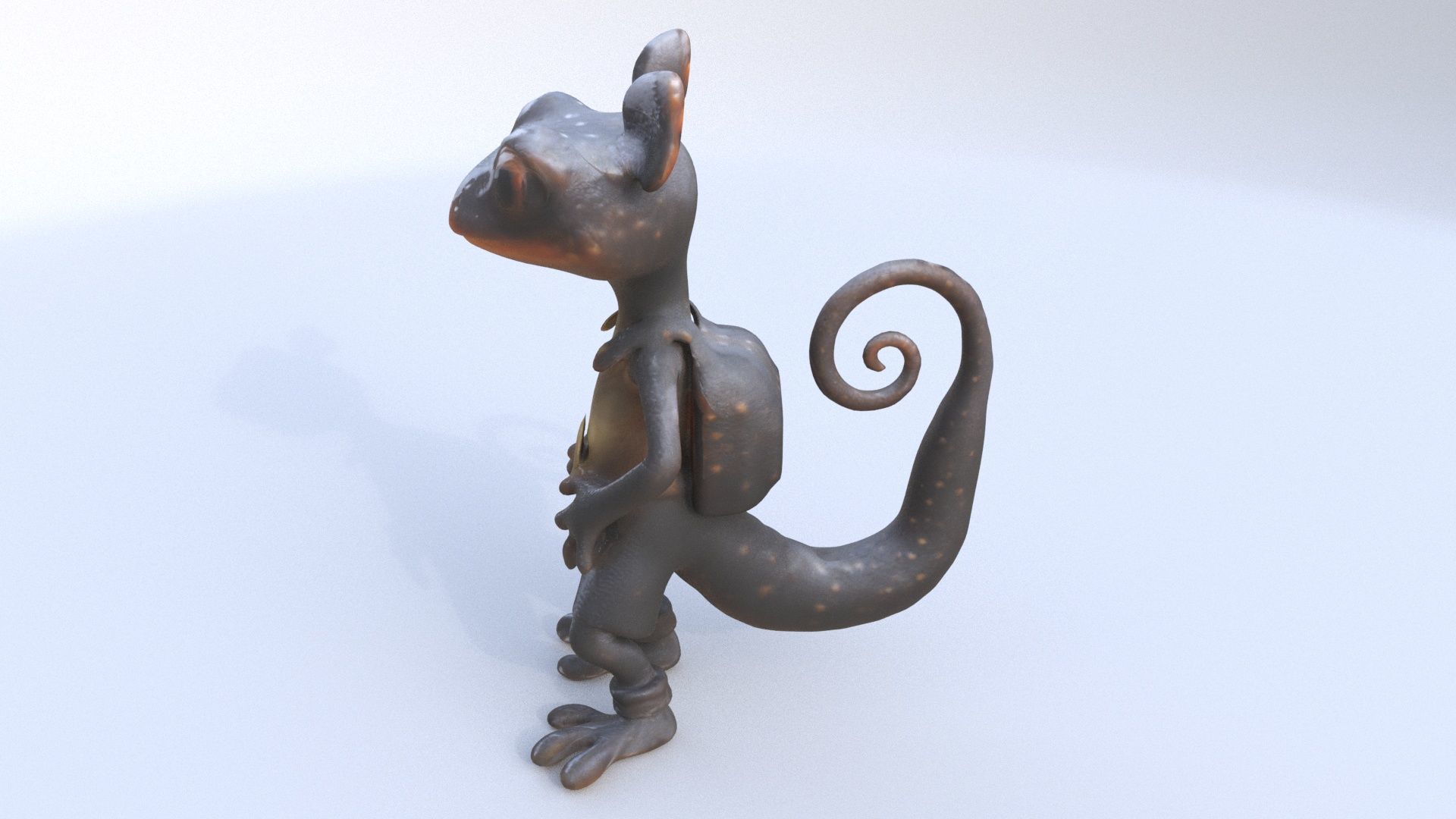 Salamander 3D model_2