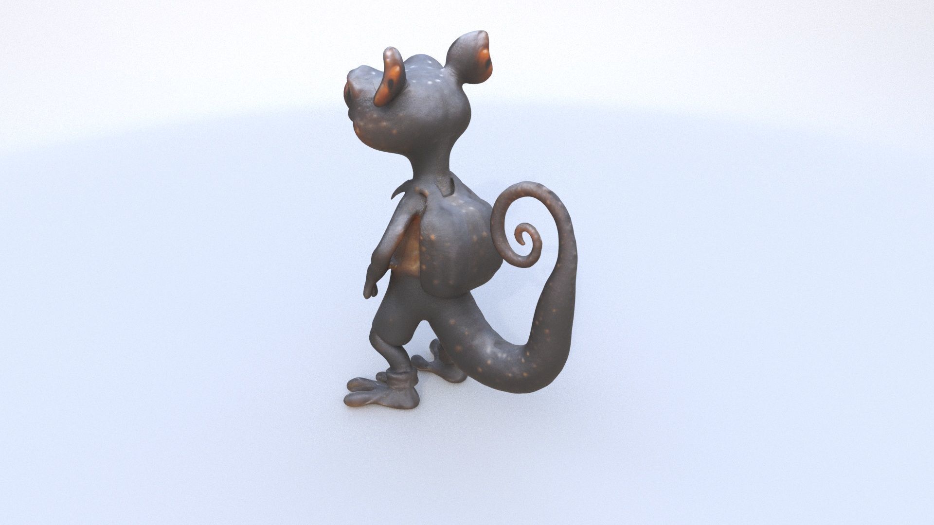 Salamander 3D model_3