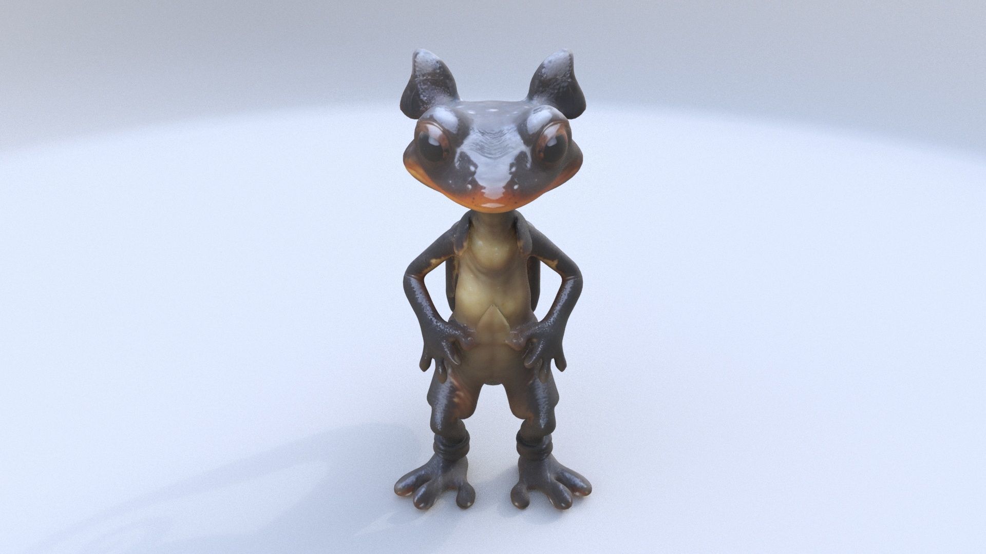 Salamander 3D model_1