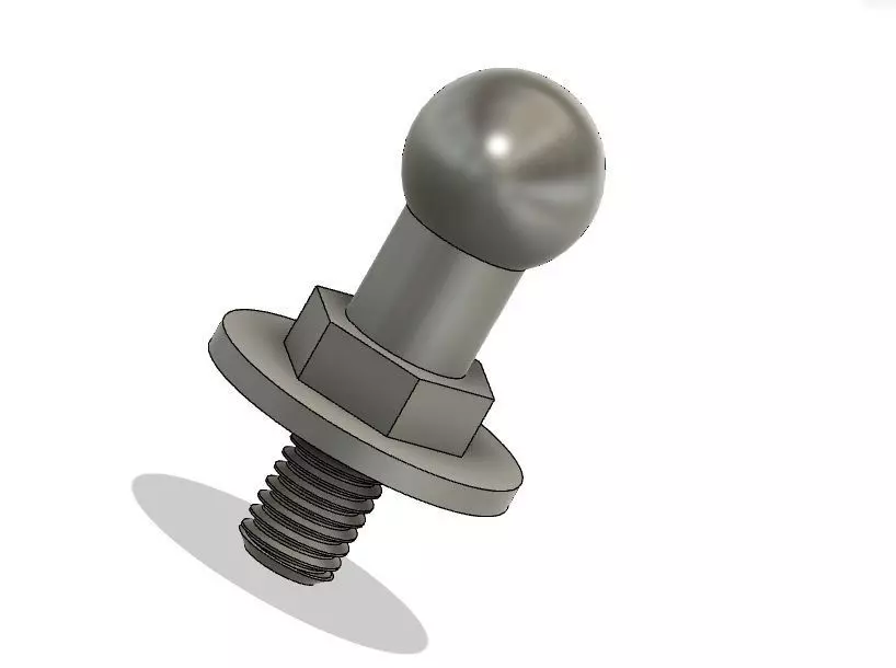 Mazda BT50 Engine top cover bolt 3D print model_0