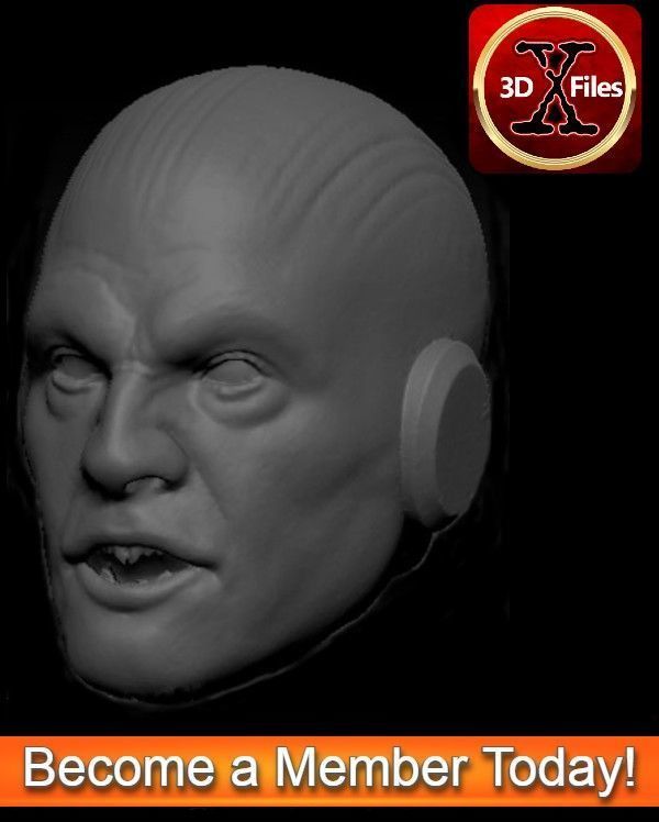 Star wars Head sculpt - Grand Inquisitor - Custom Action Figure  3D print model_1
