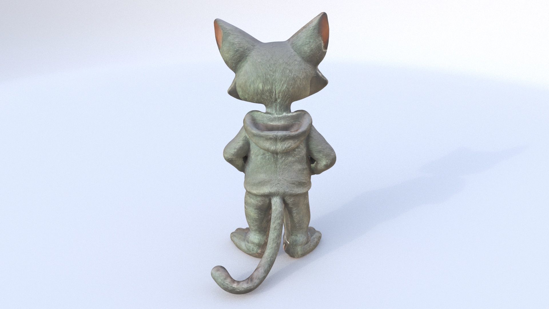 cat 3D model_4