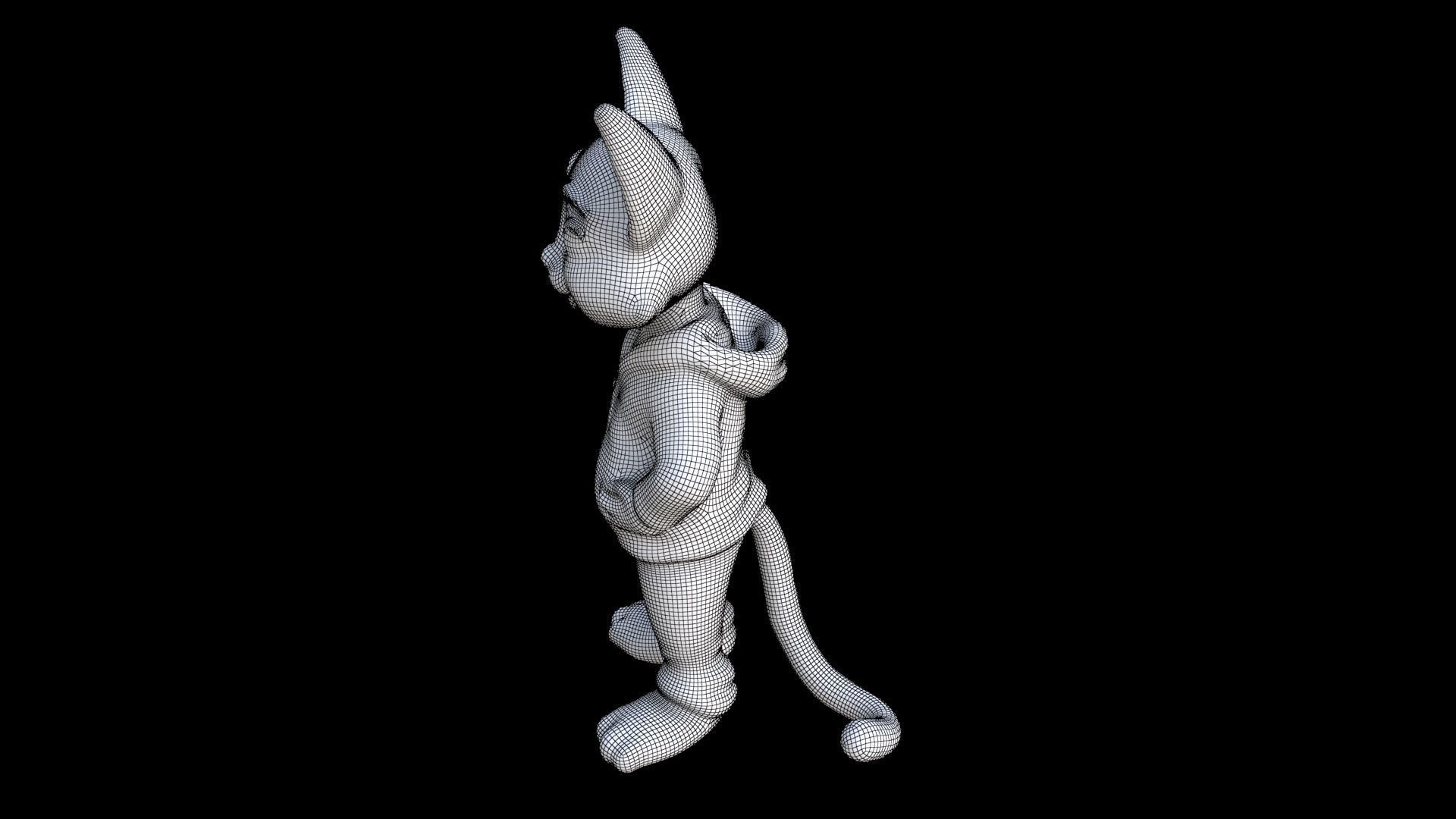 cat 3D model_7