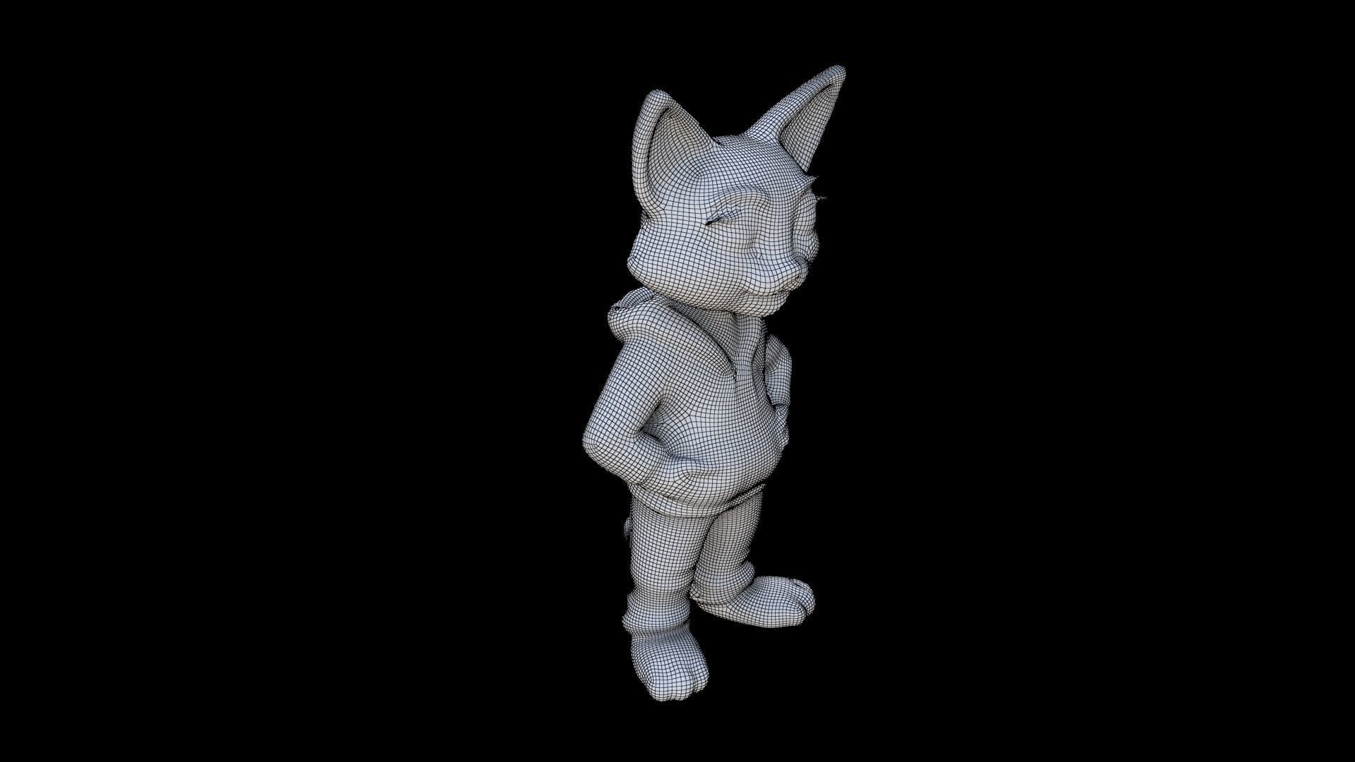 cat 3D model_5