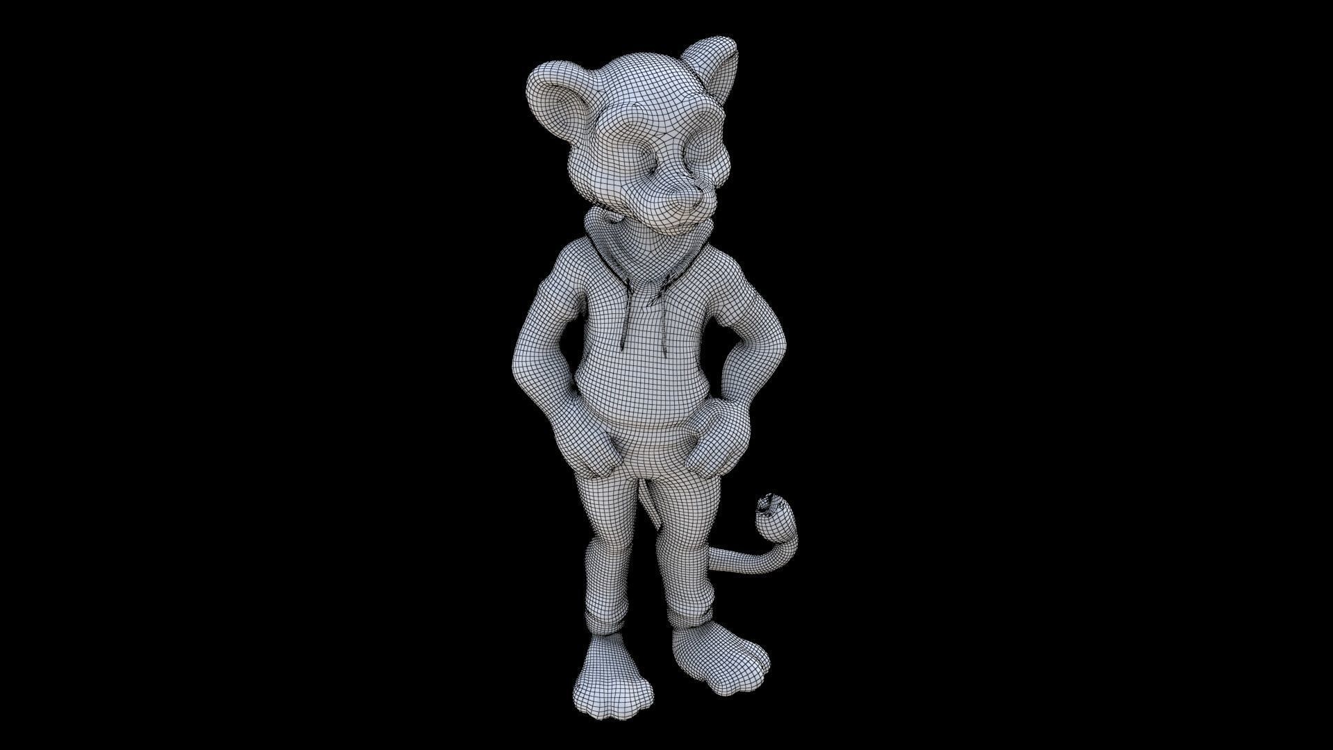 Cheetah 3D model_6