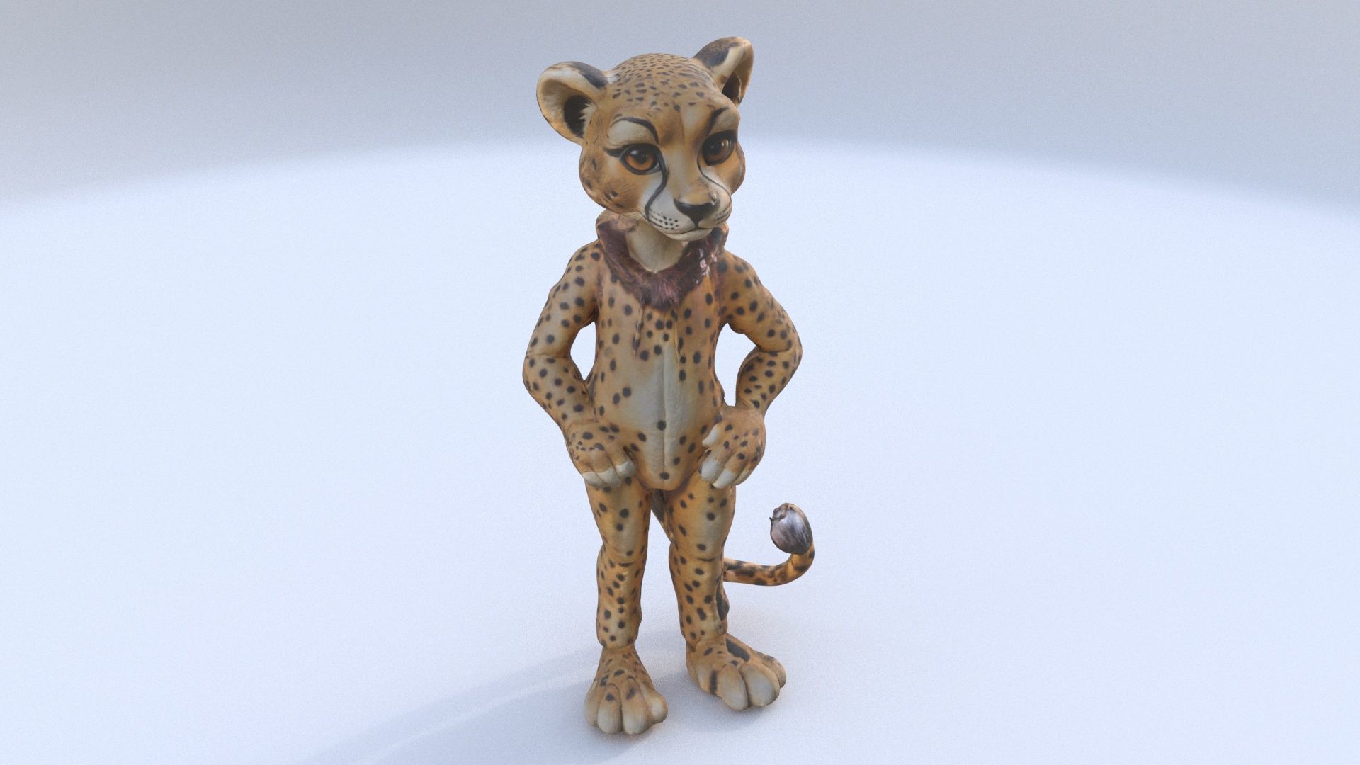 Cheetah 3D model_1