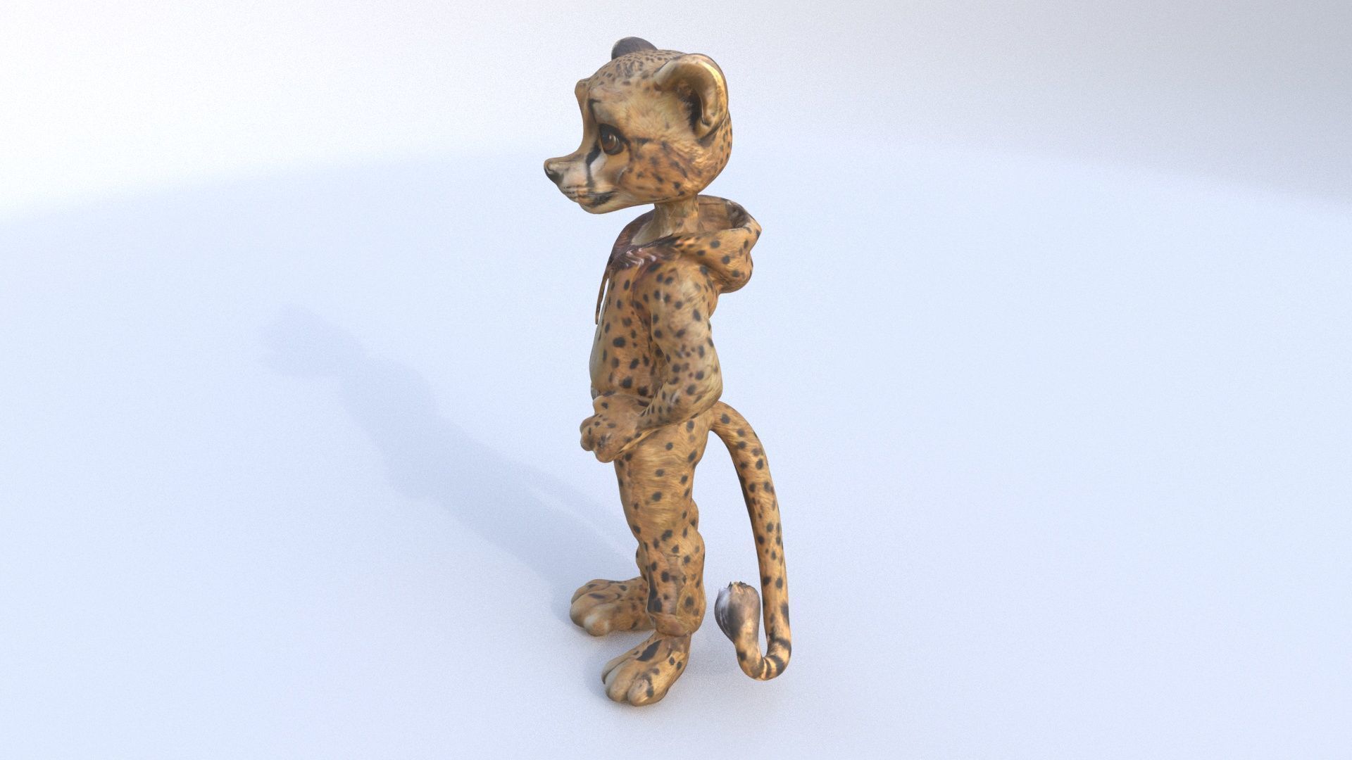 Cheetah 3D model_2