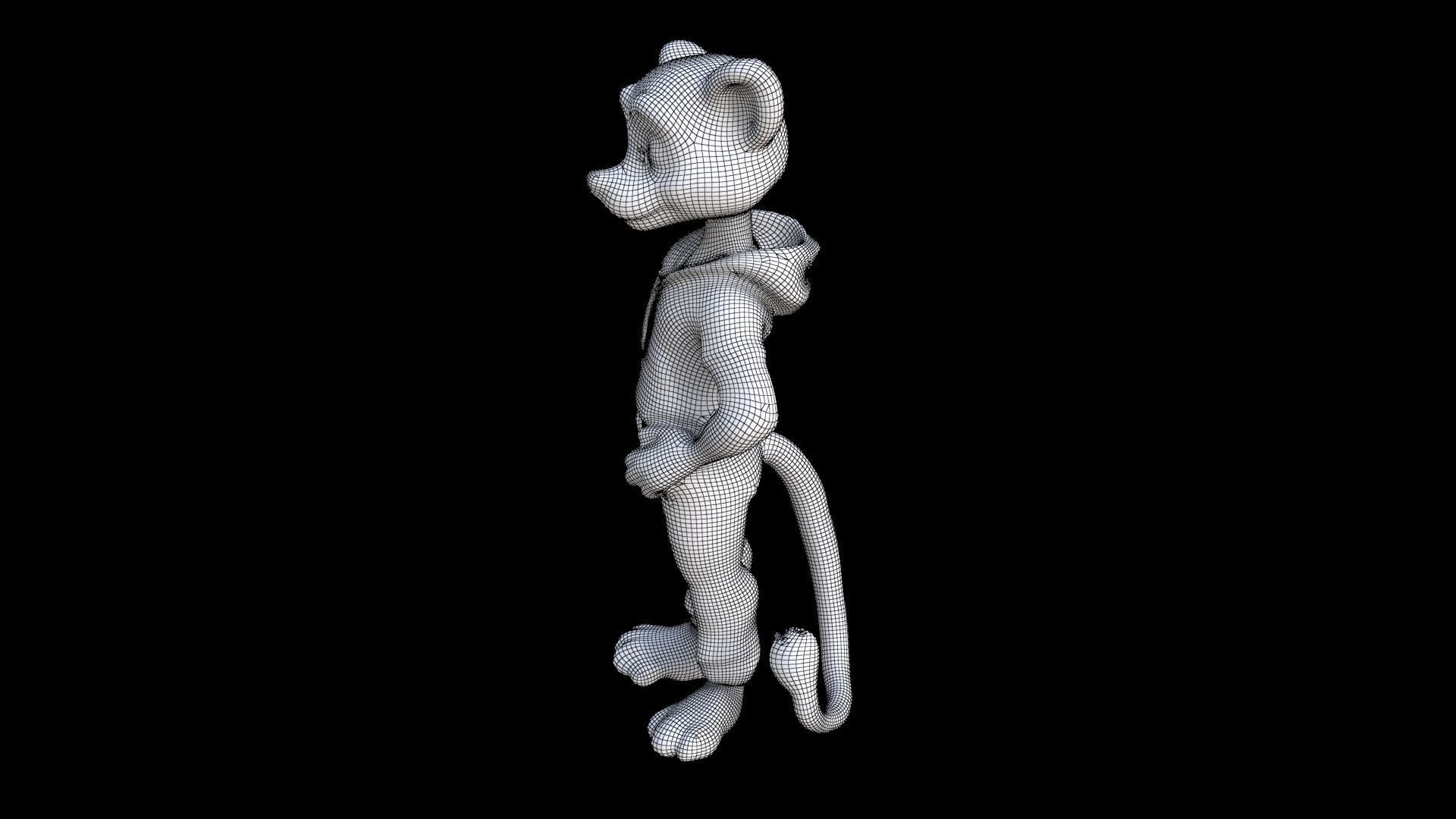 Cheetah 3D model_7