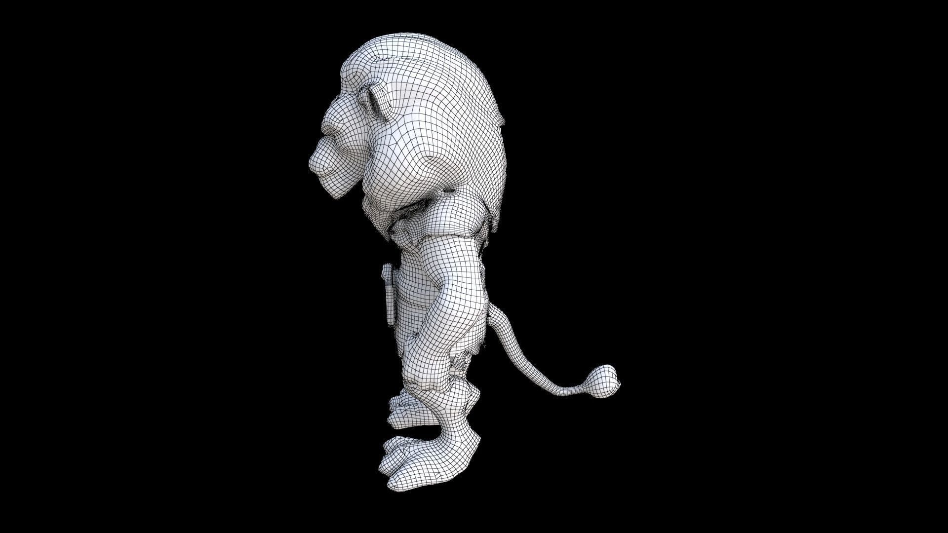 Lion 3D model_7