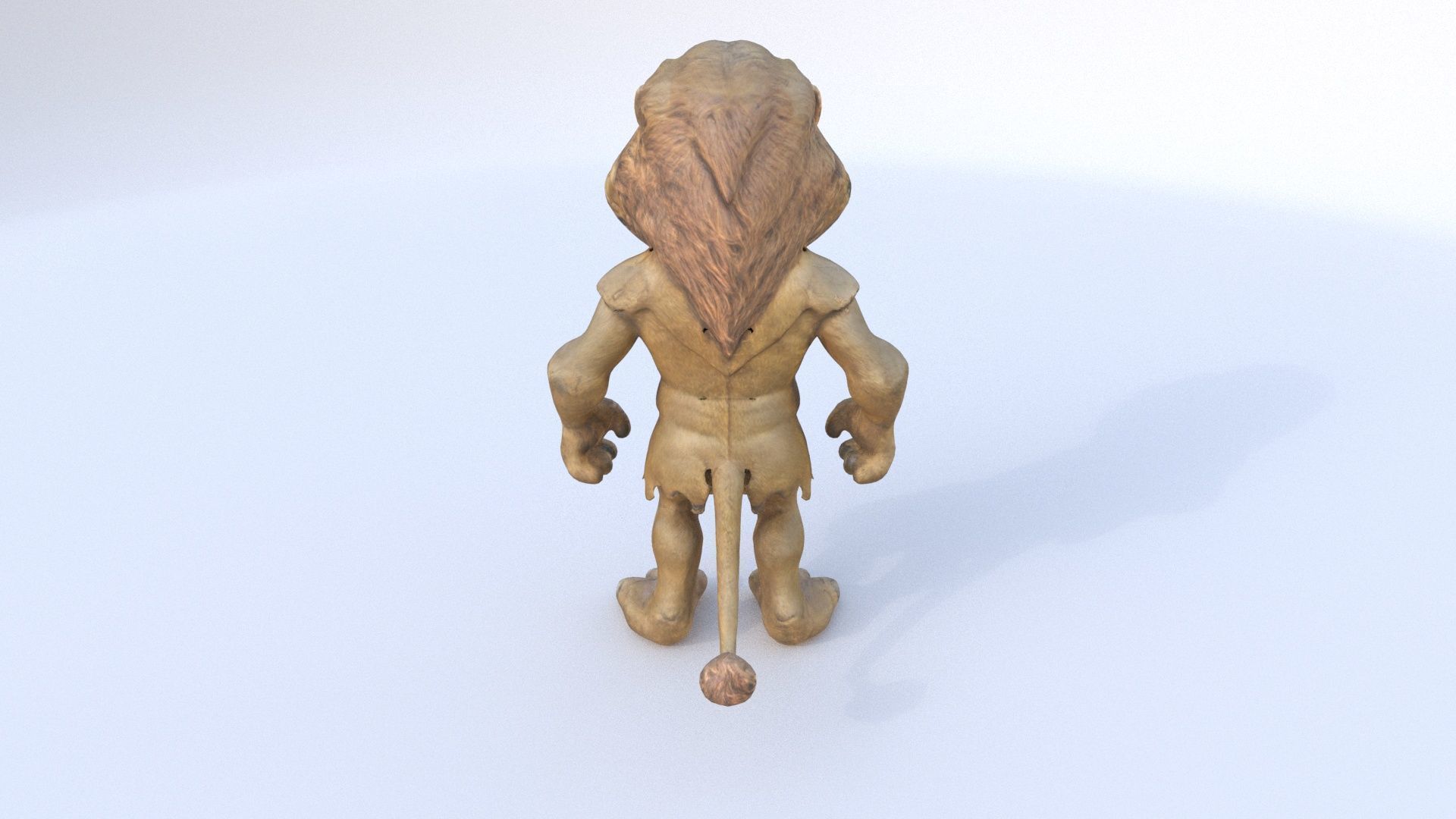 Lion 3D model_4