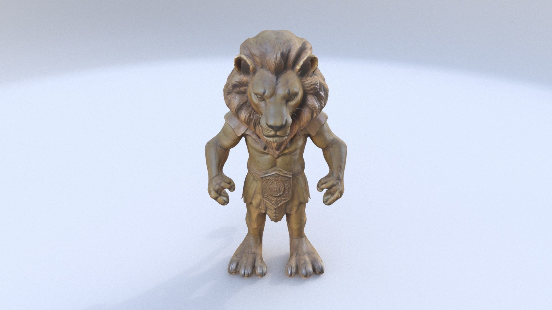 Lion 3D model_1