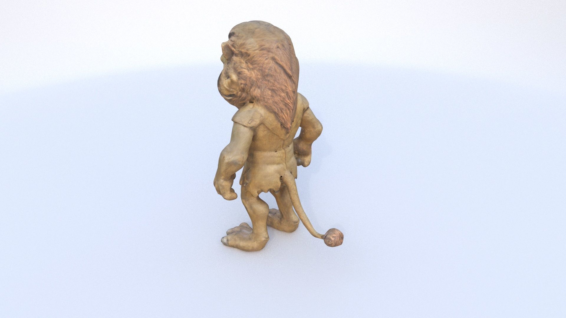 Lion 3D model_3