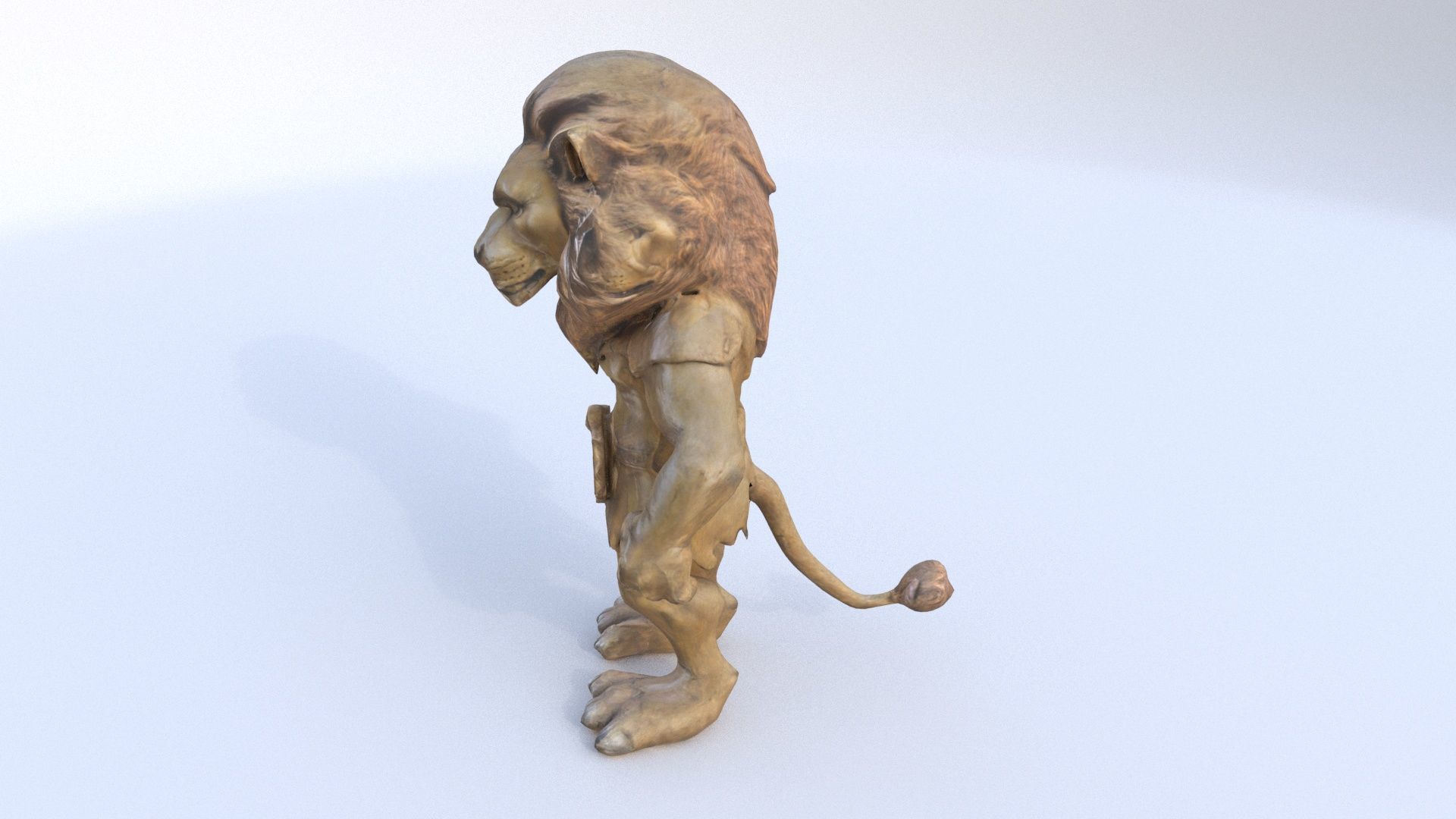 Lion 3D model_2