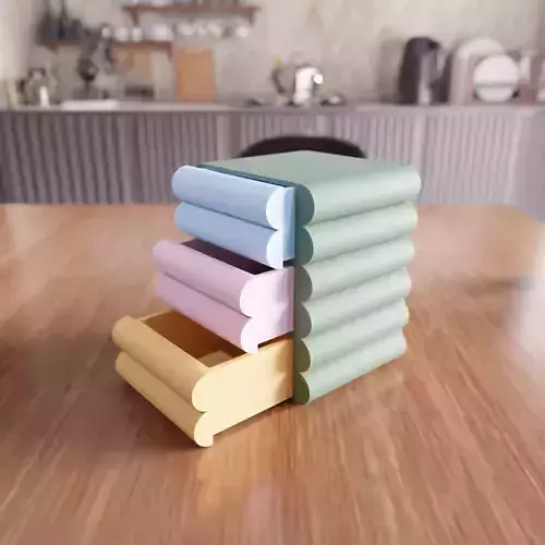 Modular Organizer Drawers - 400 3D print model