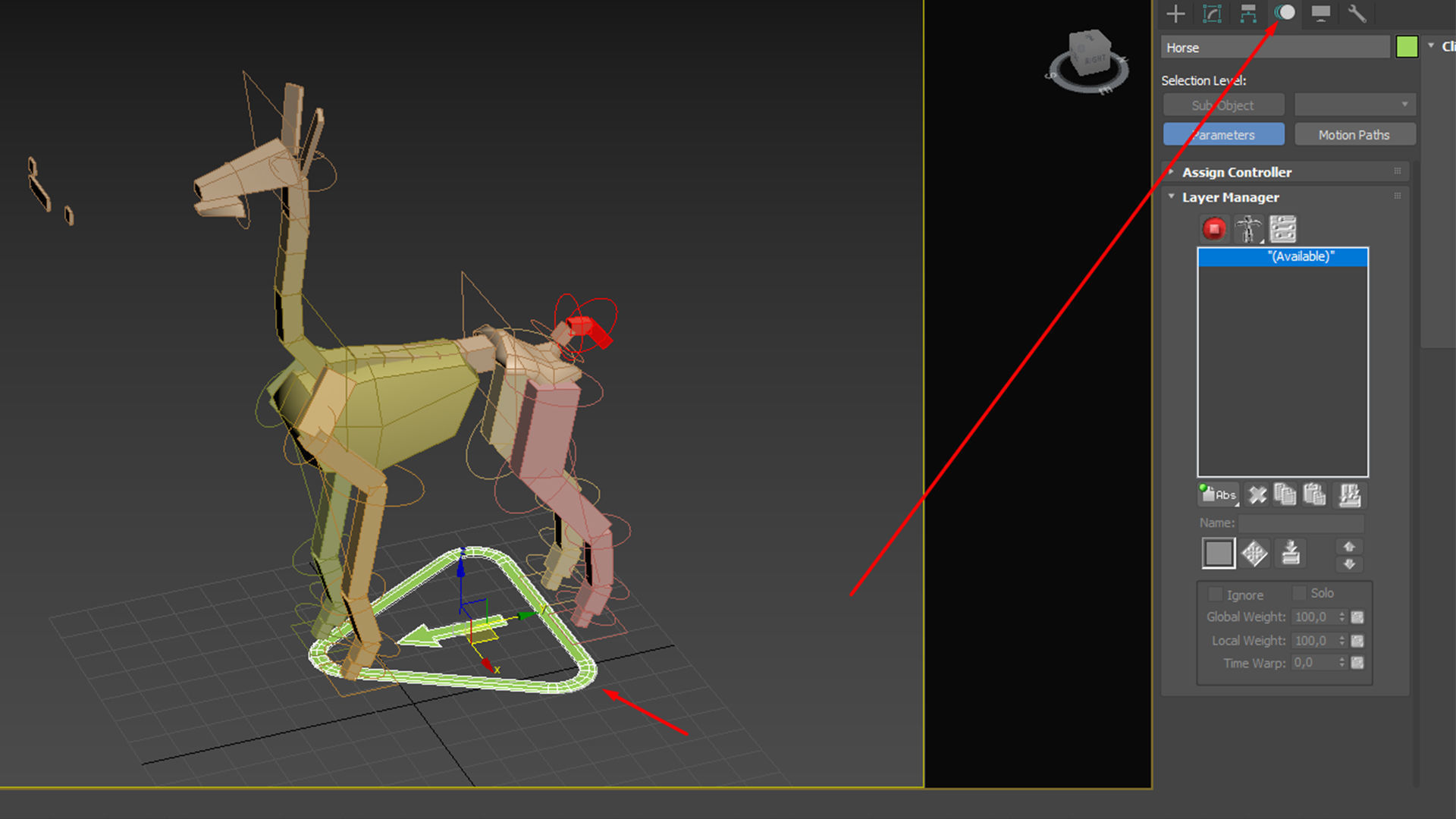 alpaca with rig  high-poly textured 3D model_2