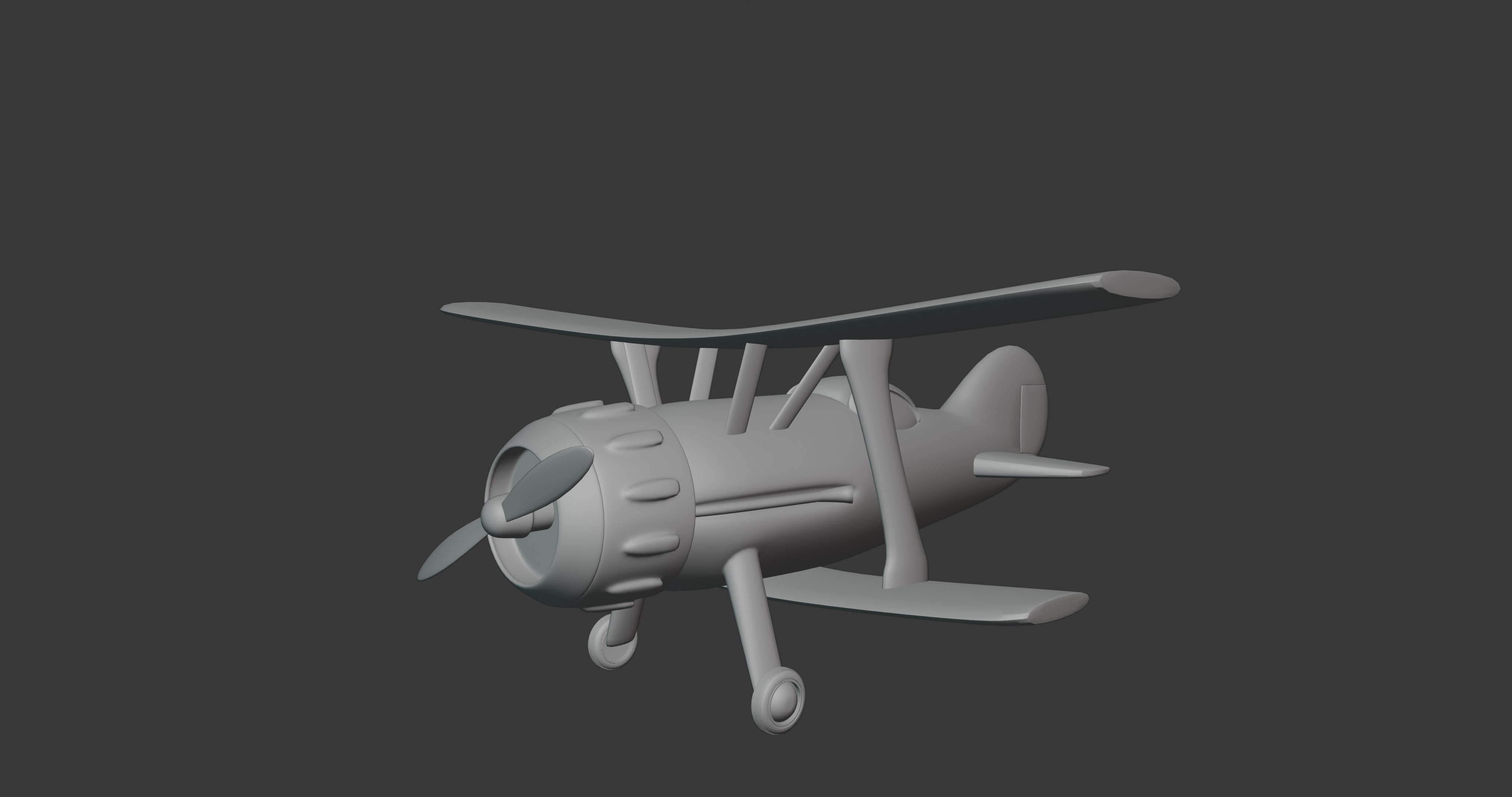 Military Airplane for 3D Printing 3D print model_2
