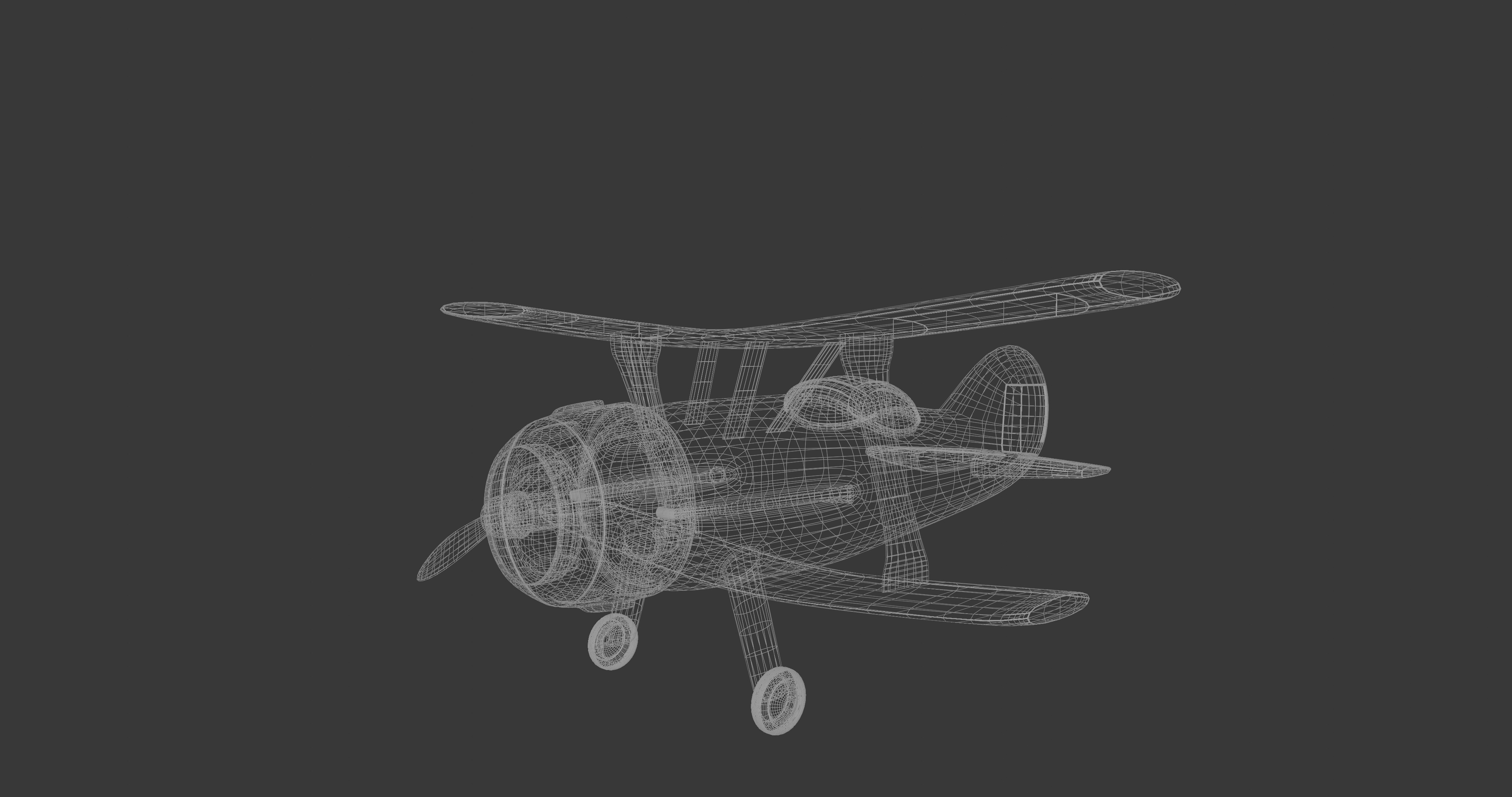Military Airplane for 3D Printing 3D print model_6