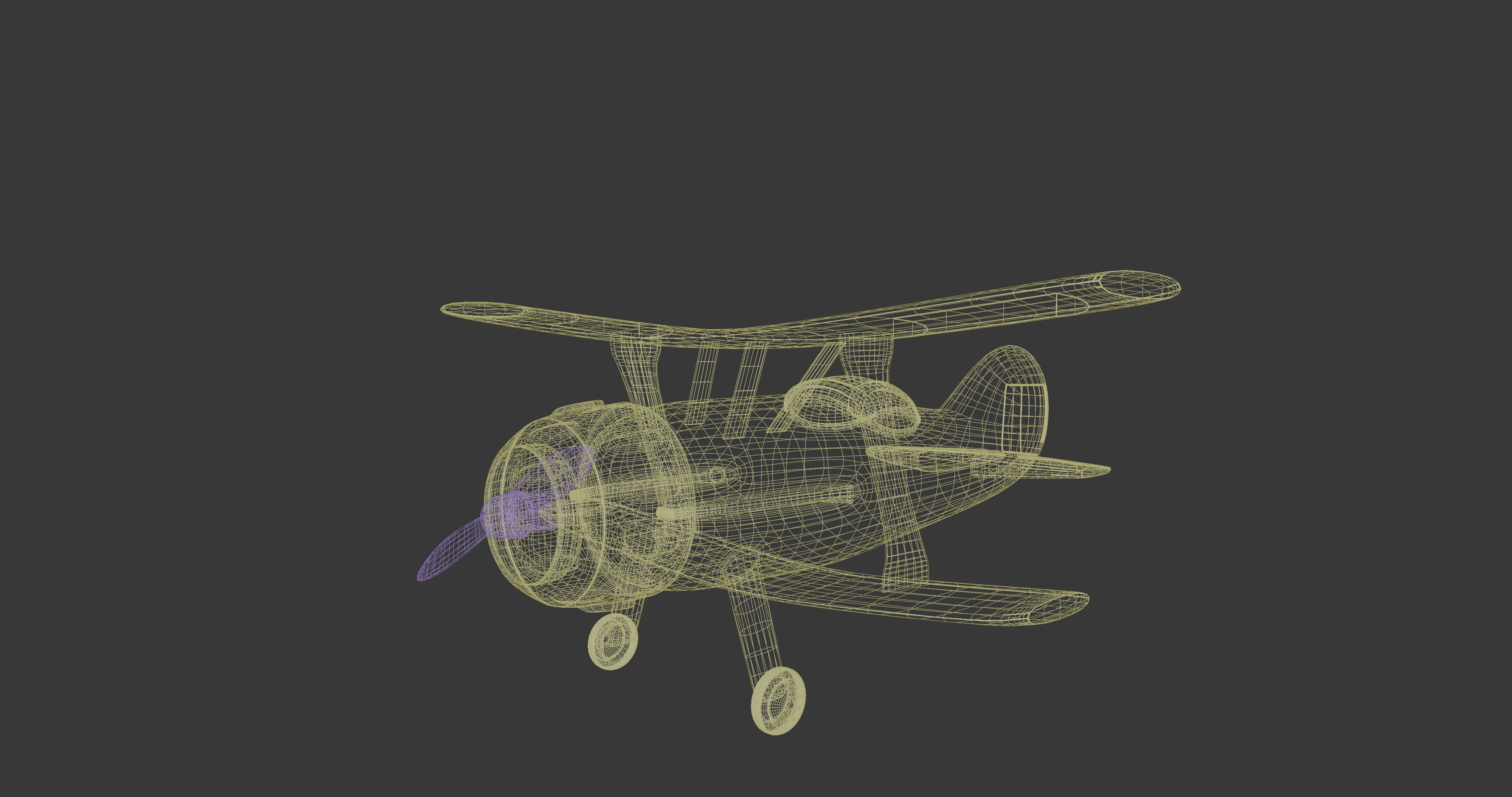 Military Airplane for 3D Printing 3D print model_5