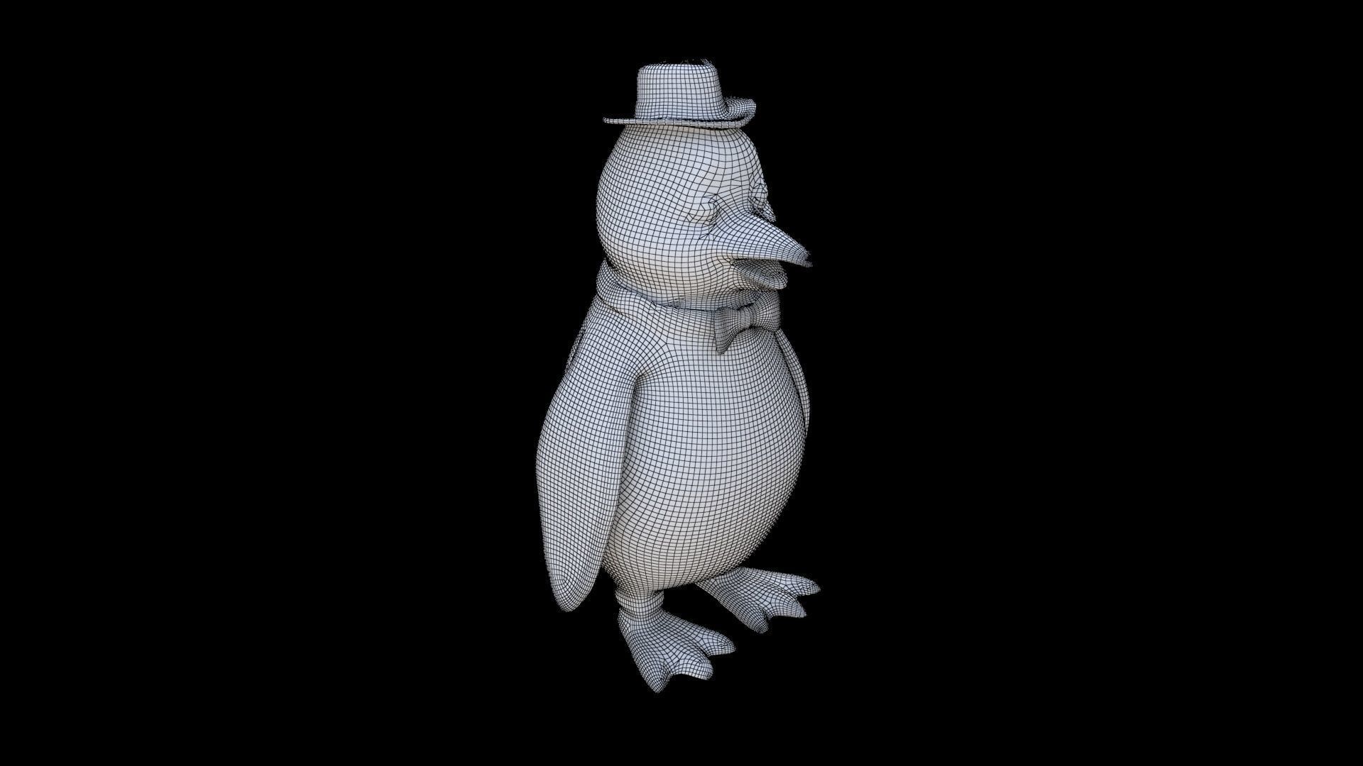 Penguin 3D model_5