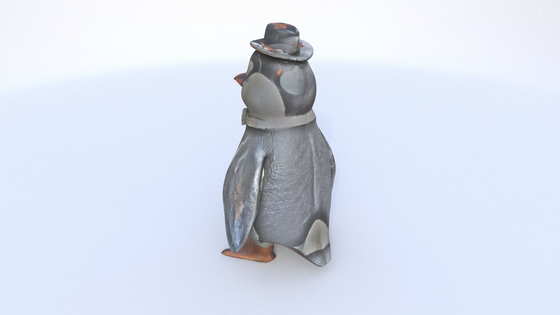 Penguin 3D model_3