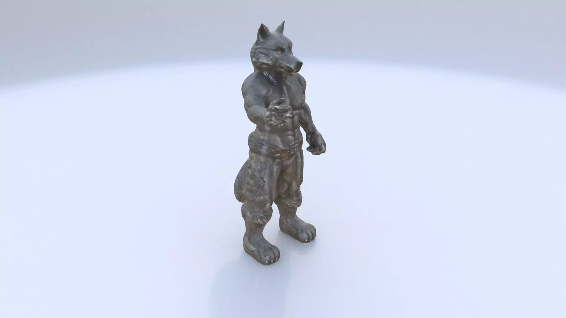 Wolf 3D model_0