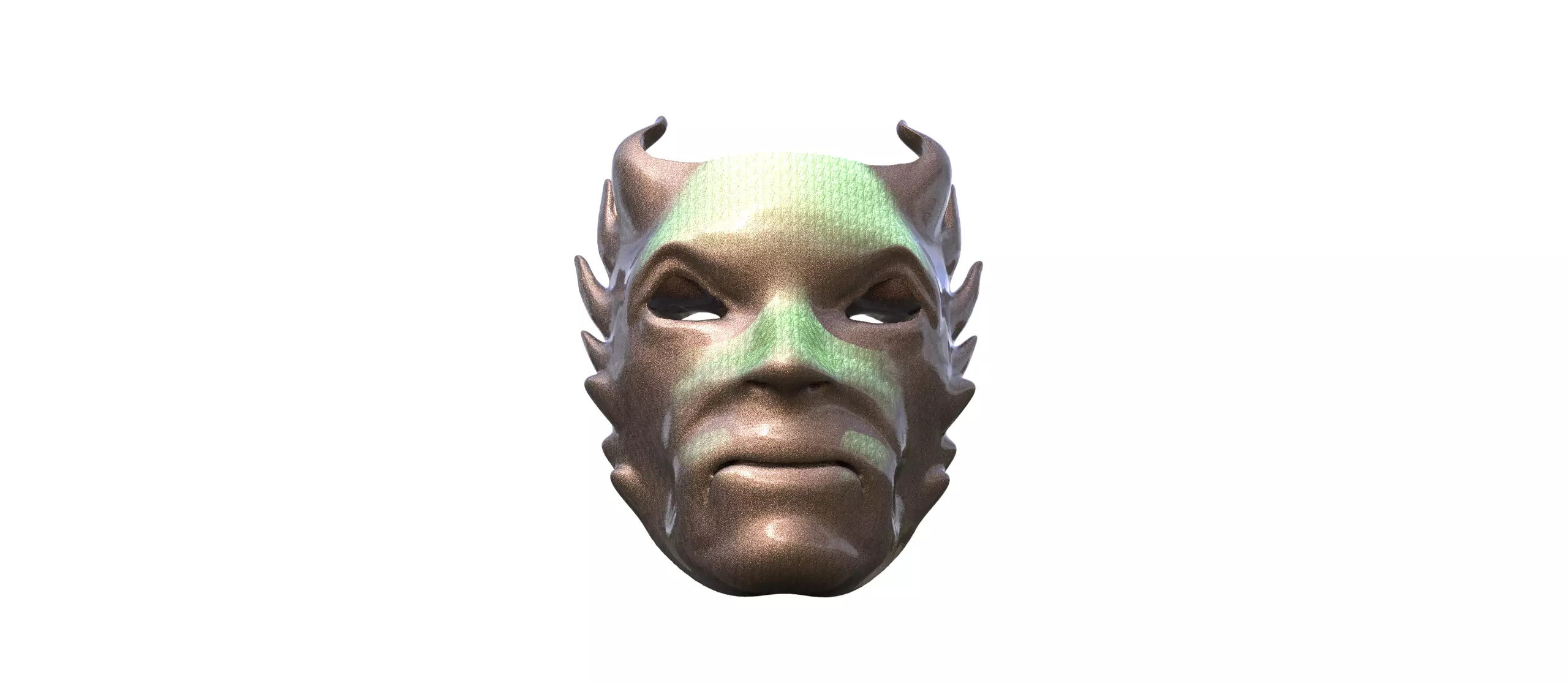 Snow white mask 3D model