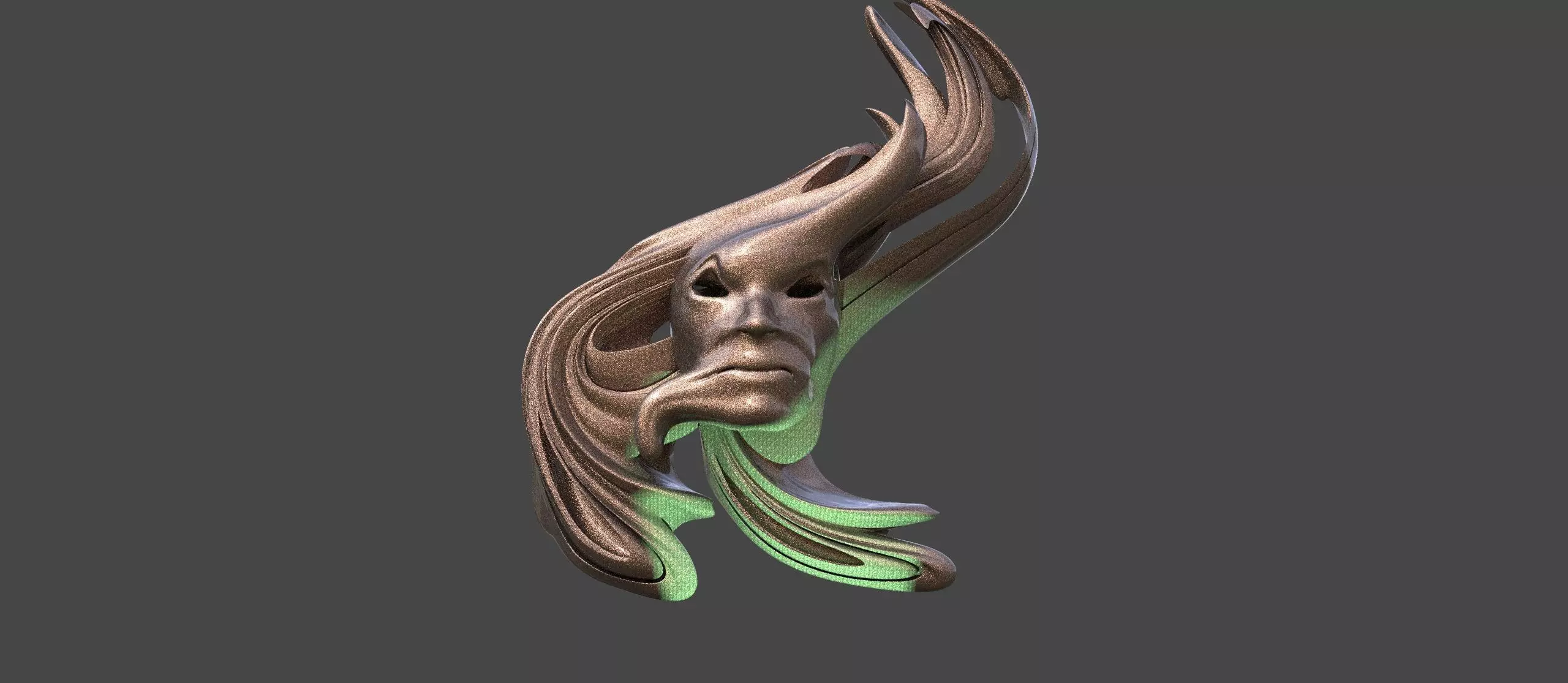 Mirror Mirror morph mask 1 3D model_0