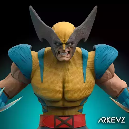 Action Figure Wolverine 3D print model