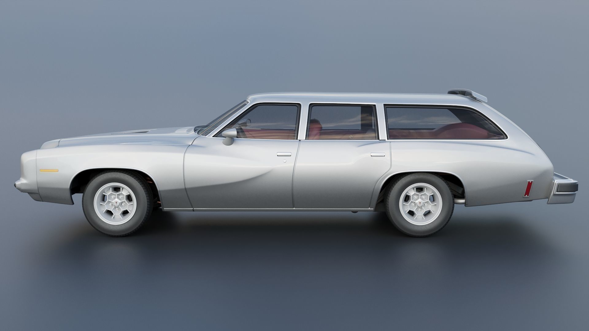 Pontiac Grand Am Station Wagon 1973  3D print model_20