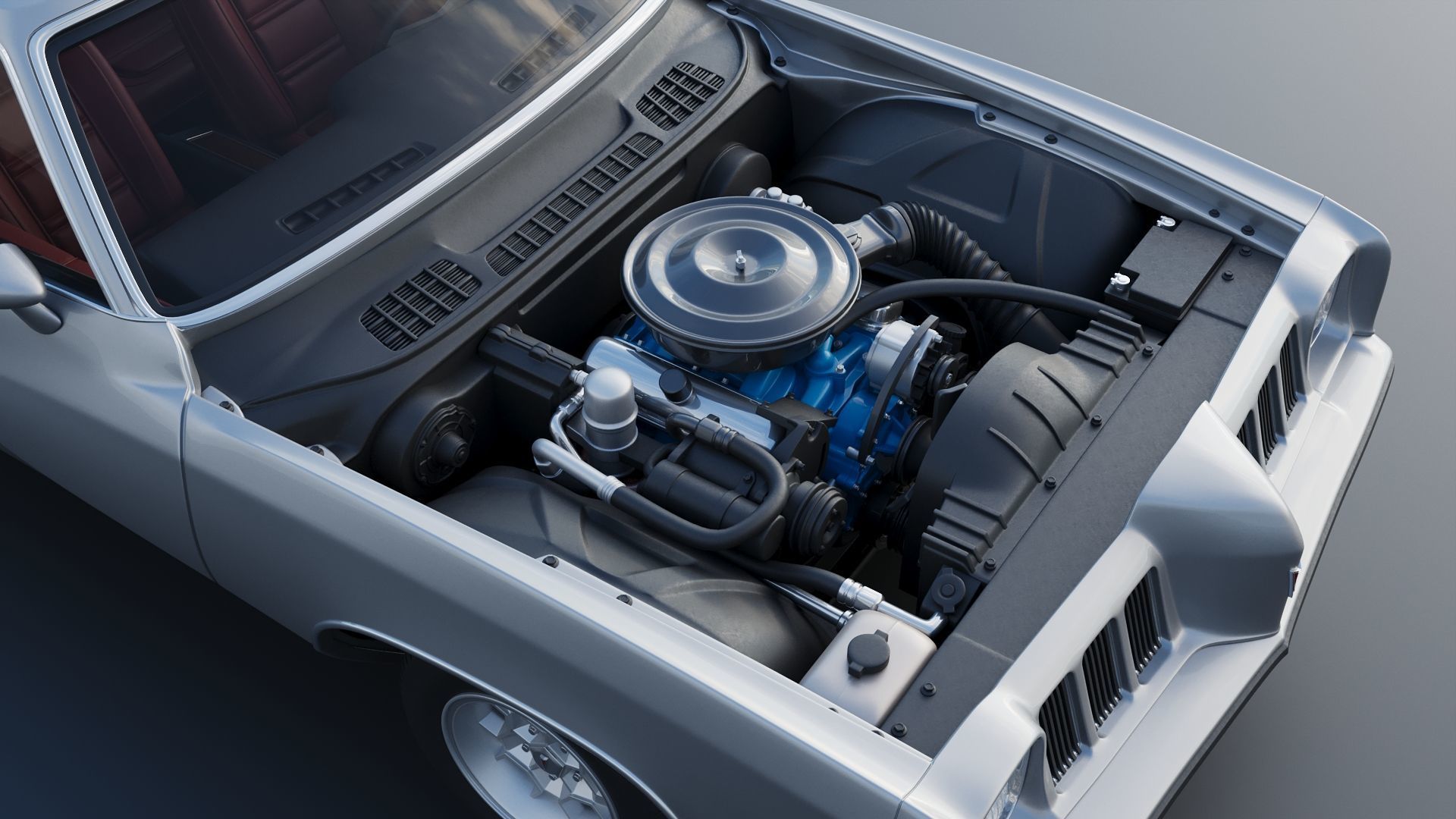 Pontiac Grand Am Station Wagon 1973  3D print model_14