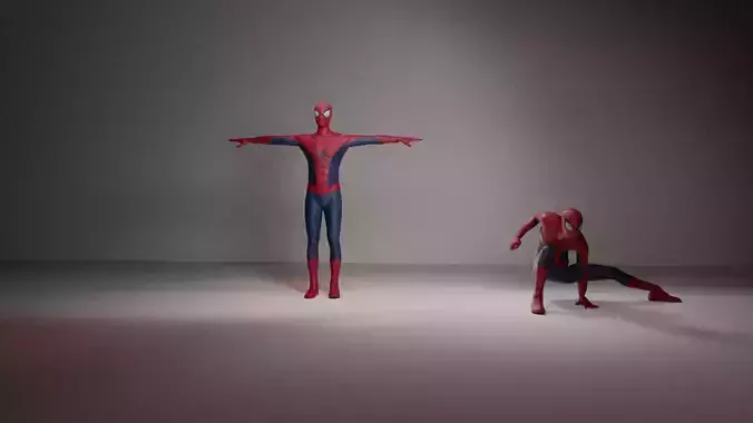 TASM 2 Suit with Cloth Simulatrion