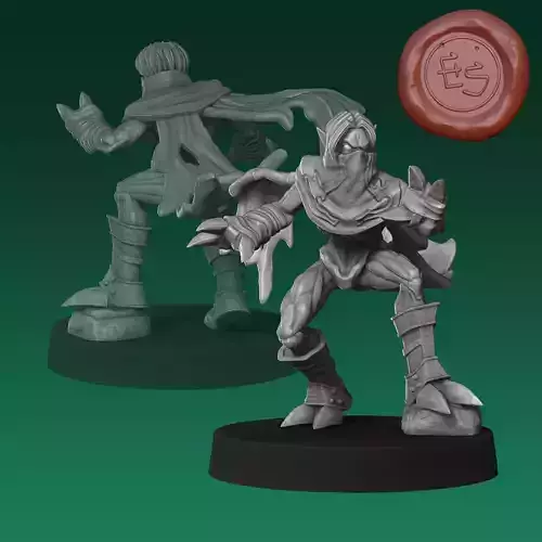 Raziel - Legacy of Kain - 32mm Miniature