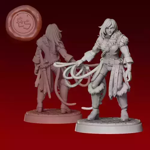 Simon Belmont - Castlevania - 32mm Miniature