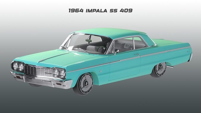 Chevrolet - 1964 - Impala SS 409 3D model