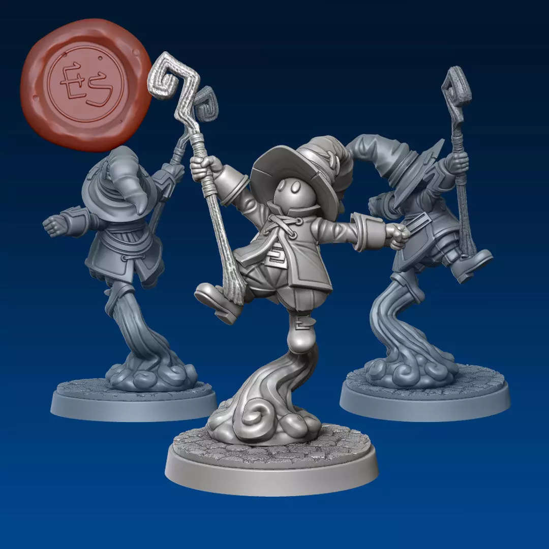Vivi Ornitier - FFIX - 32mm Miniature 3D print model_0