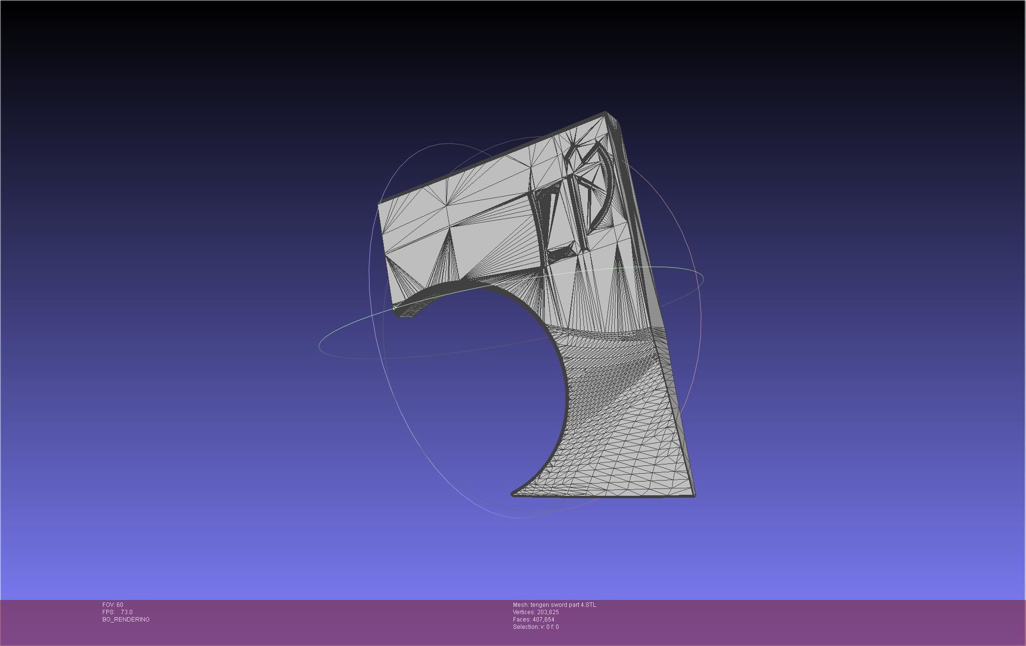 Demon Slayer Uzui Tengen Sword 3D print model_66