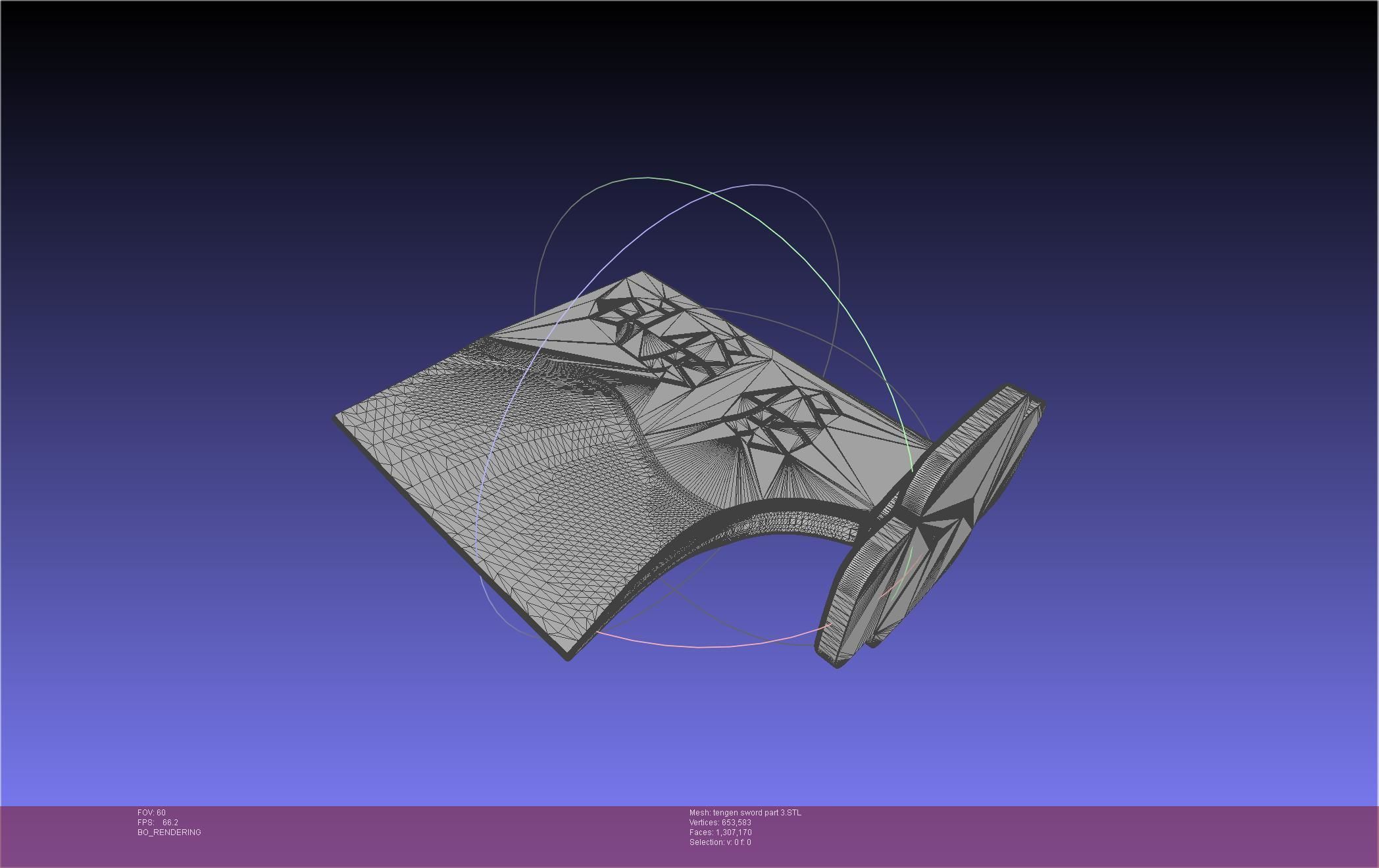 Demon Slayer Uzui Tengen Sword 3D print model_52