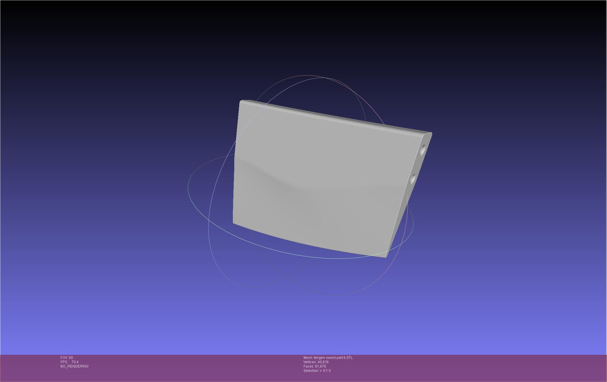 Demon Slayer Uzui Tengen Sword 3D print model_80