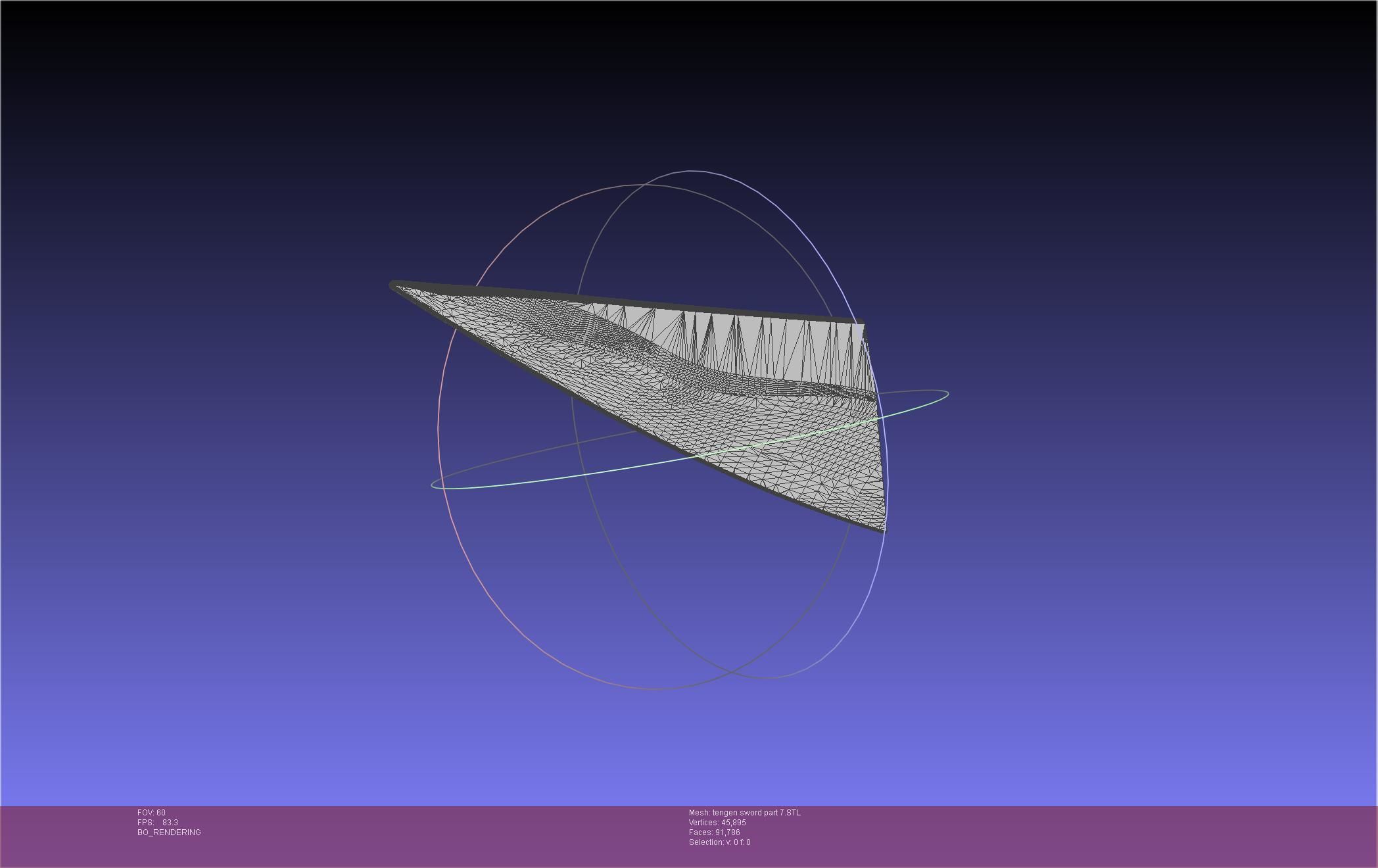 Demon Slayer Uzui Tengen Sword 3D print model_94