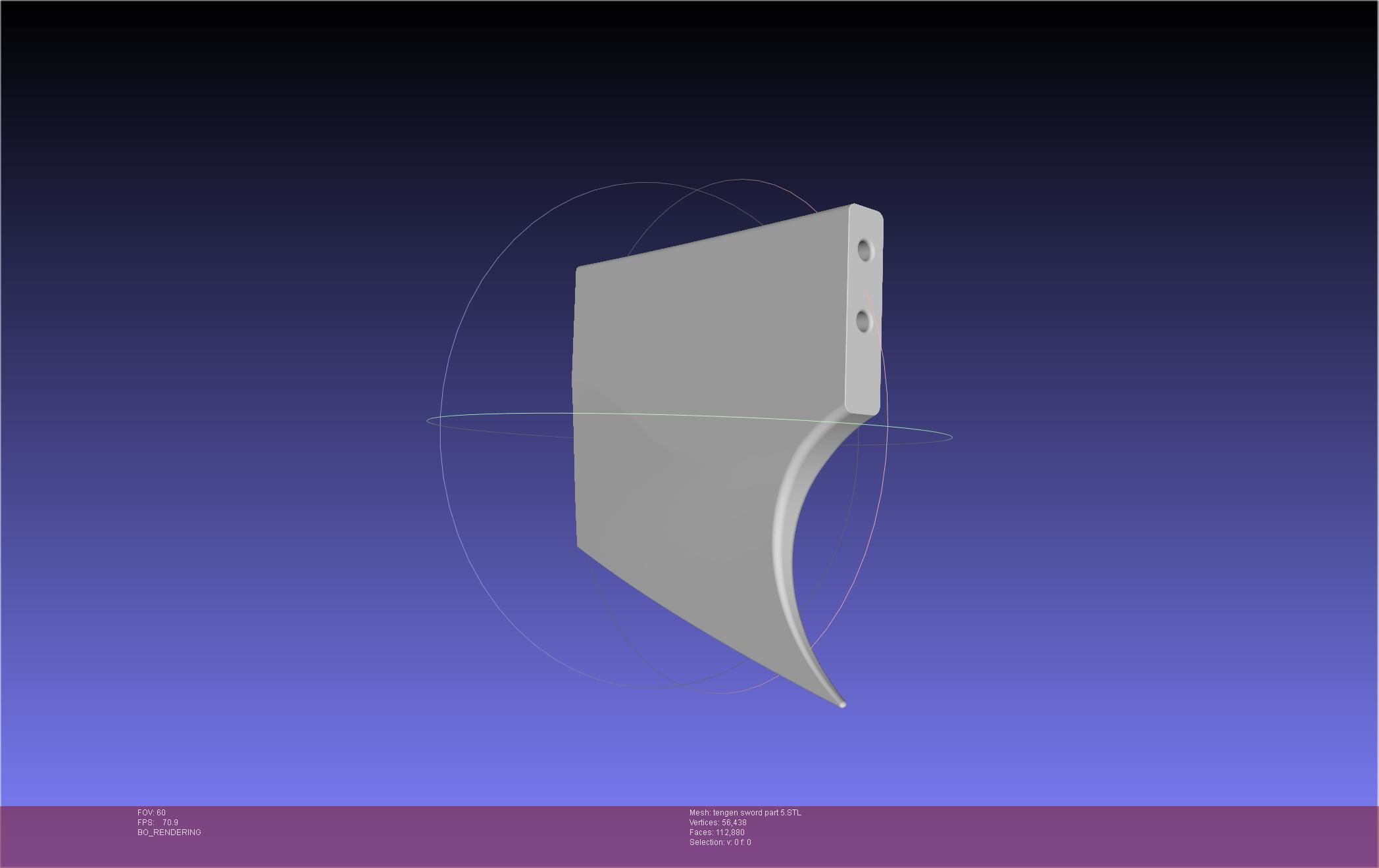 Demon Slayer Uzui Tengen Sword 3D print model_77