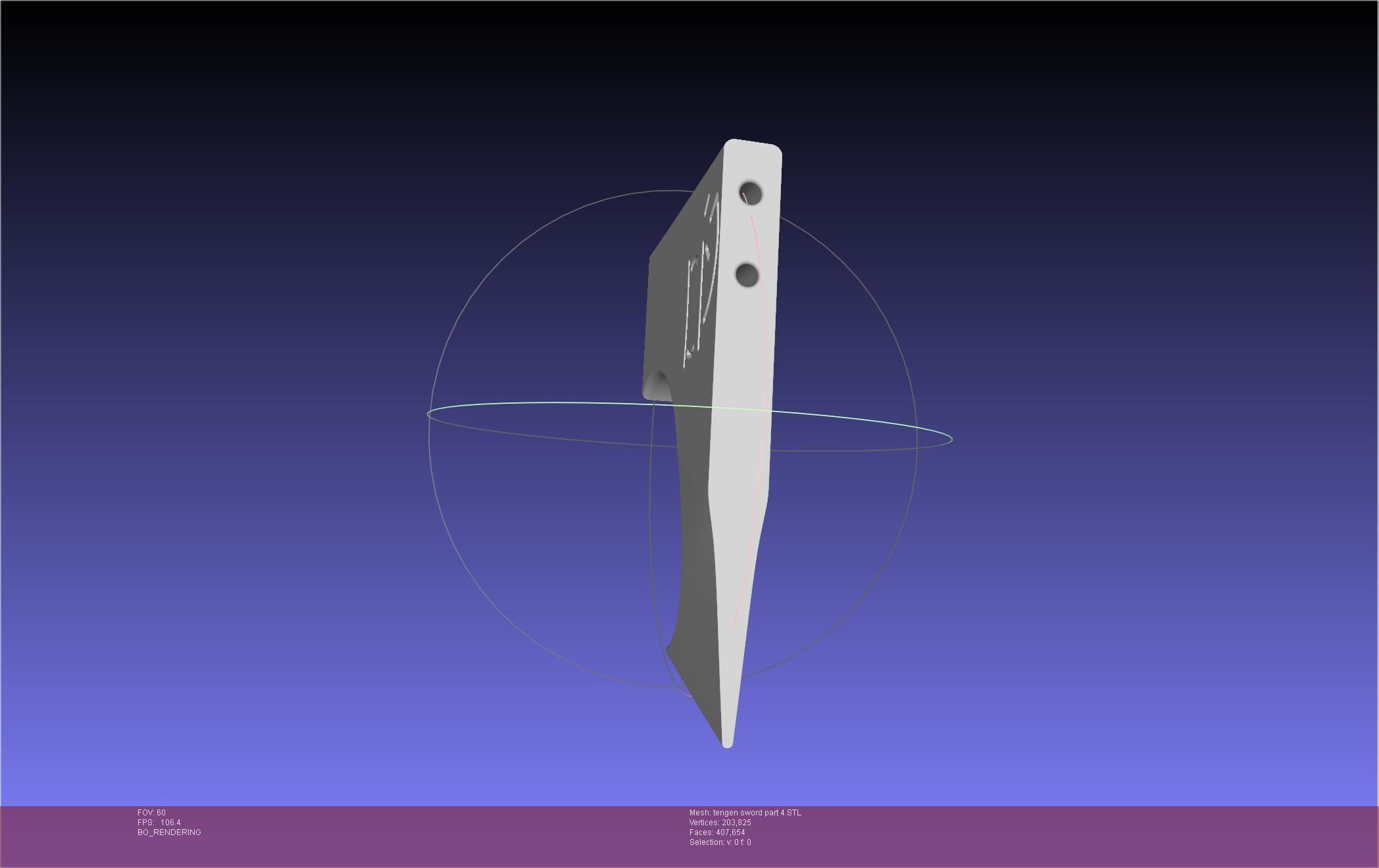 Demon Slayer Uzui Tengen Sword 3D print model_96