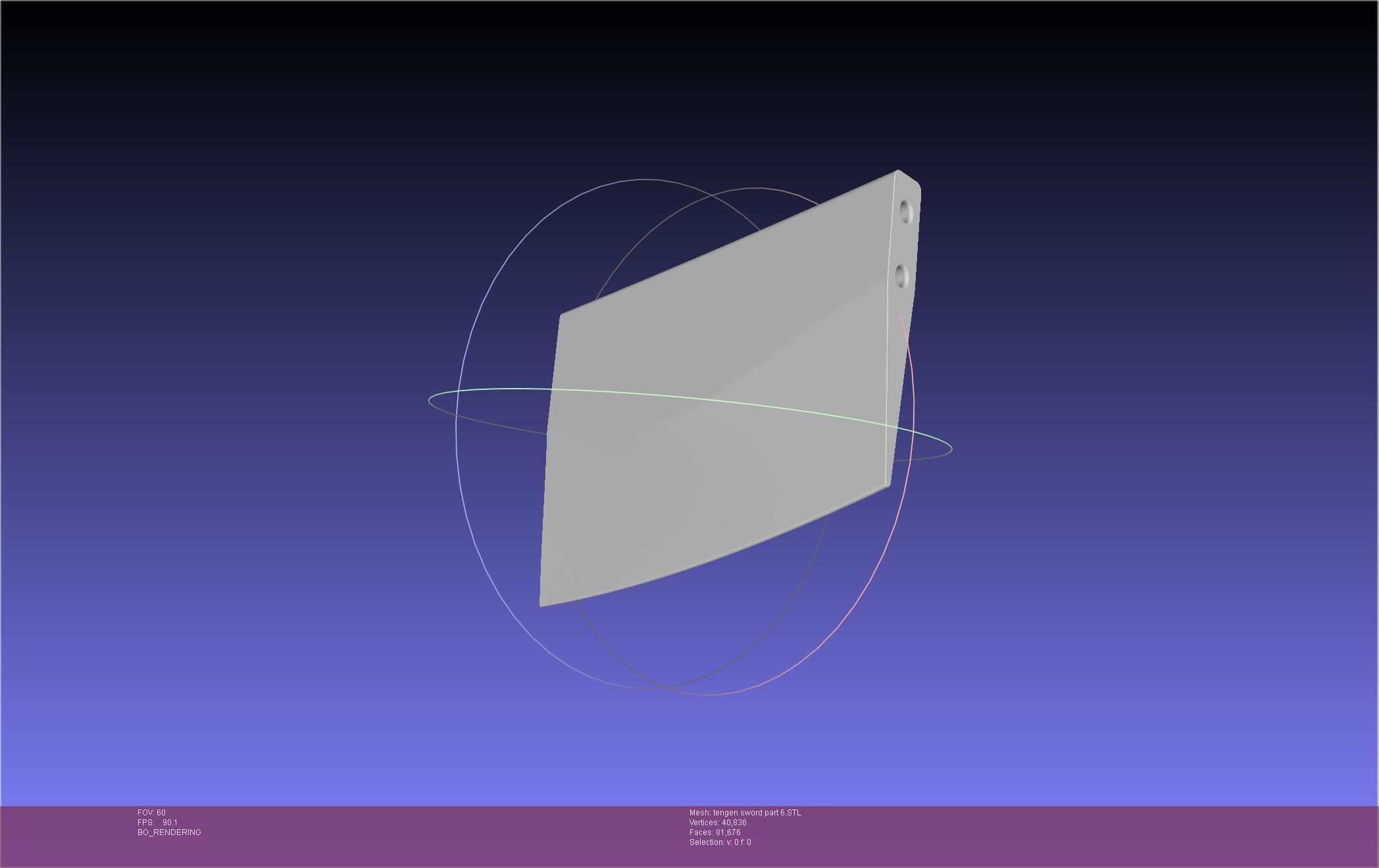 Demon Slayer Uzui Tengen Sword 3D print model_105