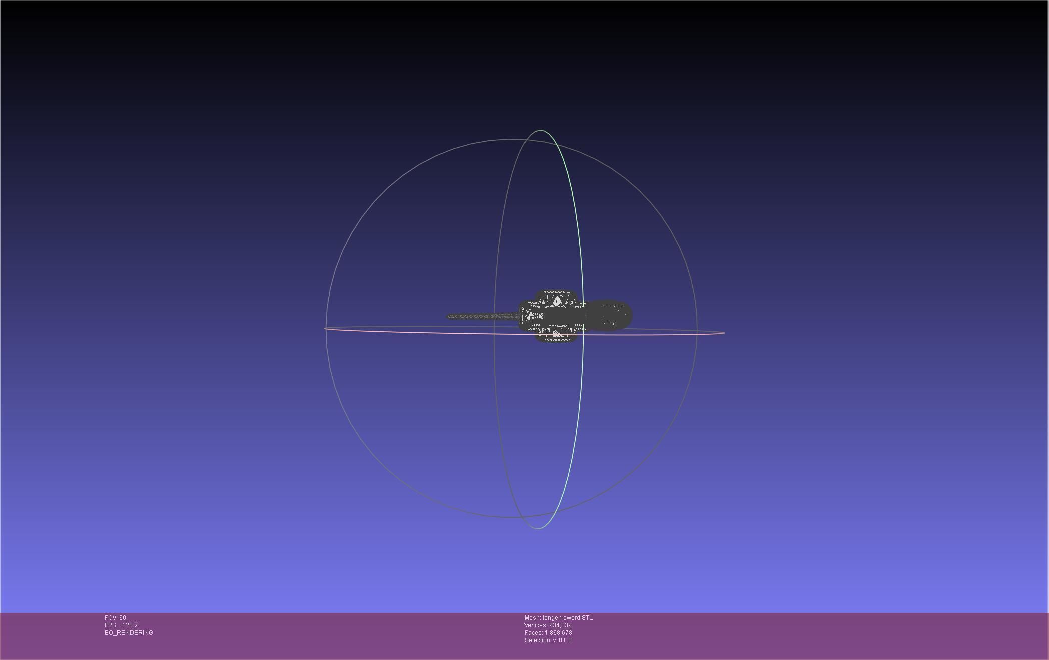 Demon Slayer Uzui Tengen Sword 3D print model_29