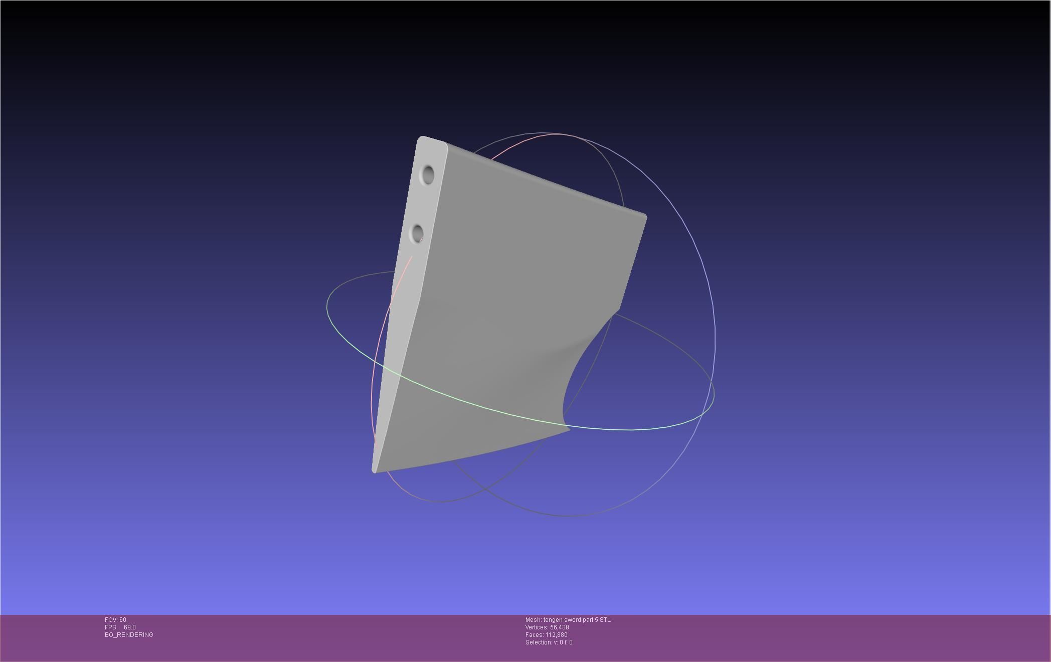 Demon Slayer Uzui Tengen Sword 3D print model_73