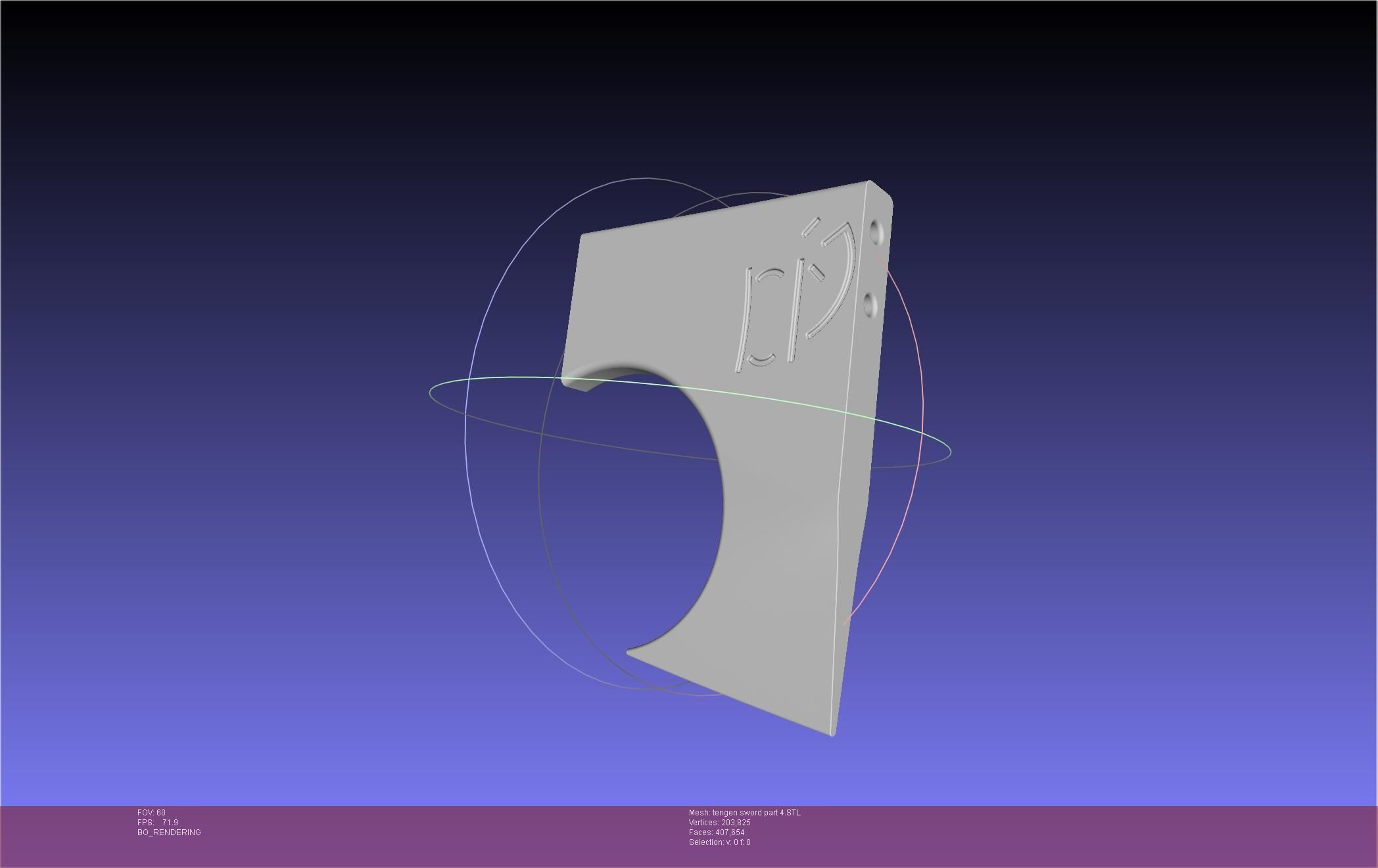 Demon Slayer Uzui Tengen Sword 3D print model_57